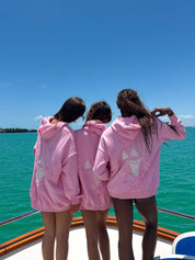 Pink Bikini Beaded Hoodie