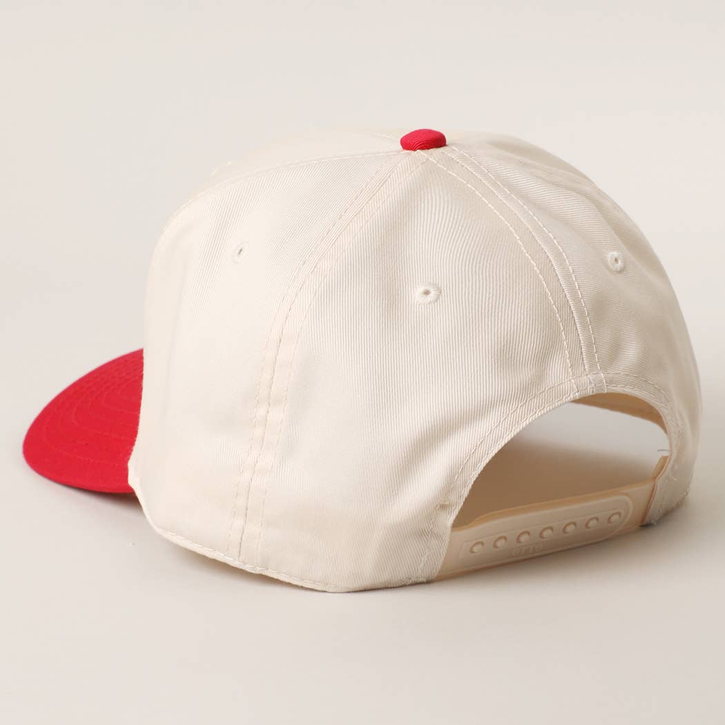 Bad Day to Be a Hot Dog Trucker Hat/ Red & Blue