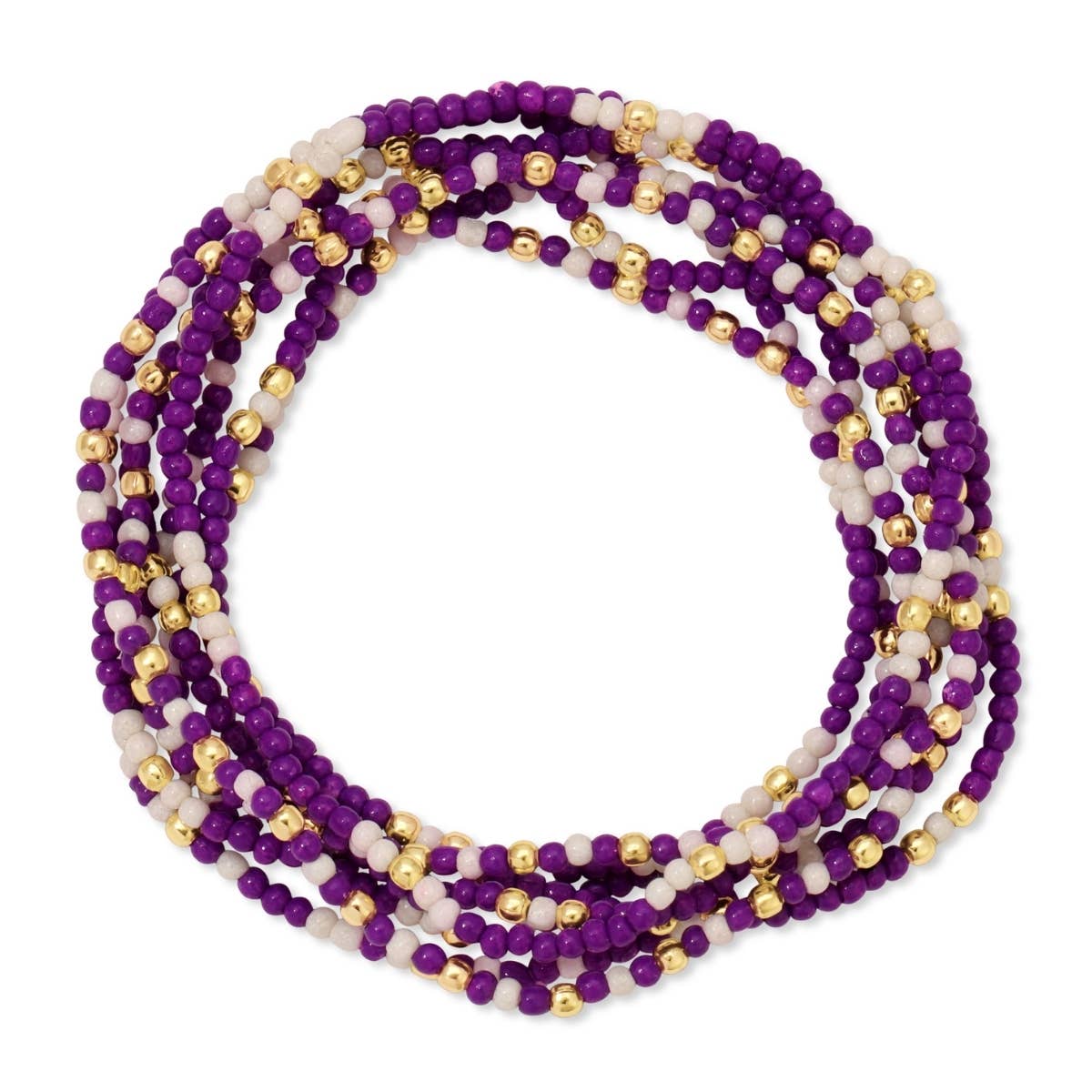Stretch Seed Assorted Bead GAME DAY Bracelets