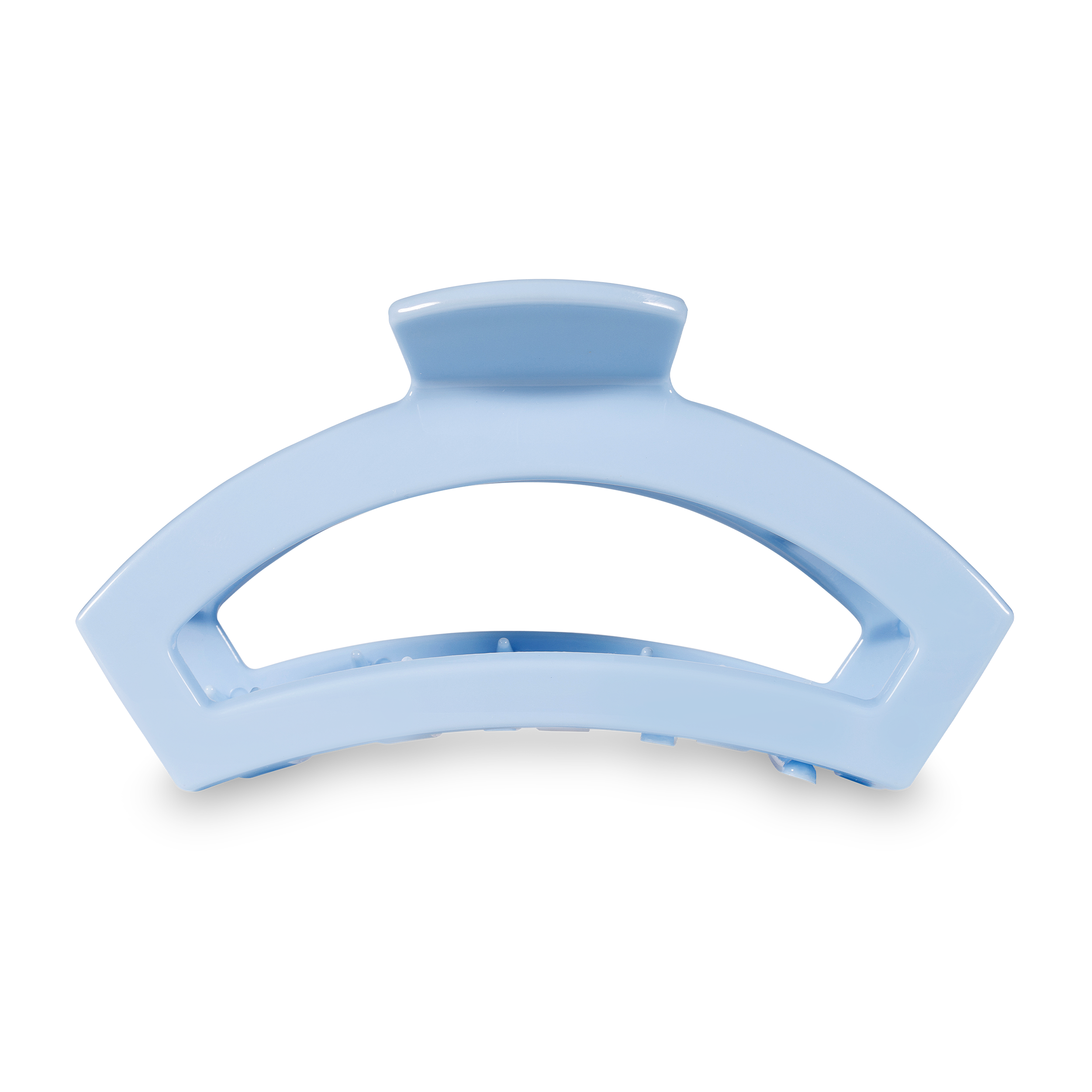 Open Hair Clip | Large | Clear Skies — bendable teeth that spring back to shape and strong, gentle hold that works on all