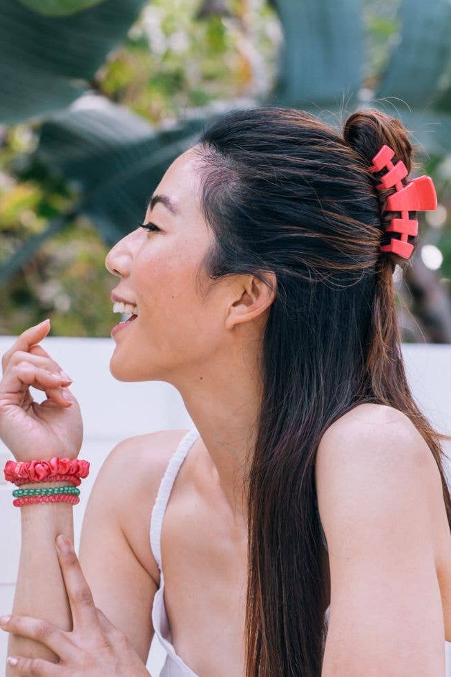 Classic Hair Clip | Large | Bikini Boardroom showing lightweight, durable, and nearly unbreakable