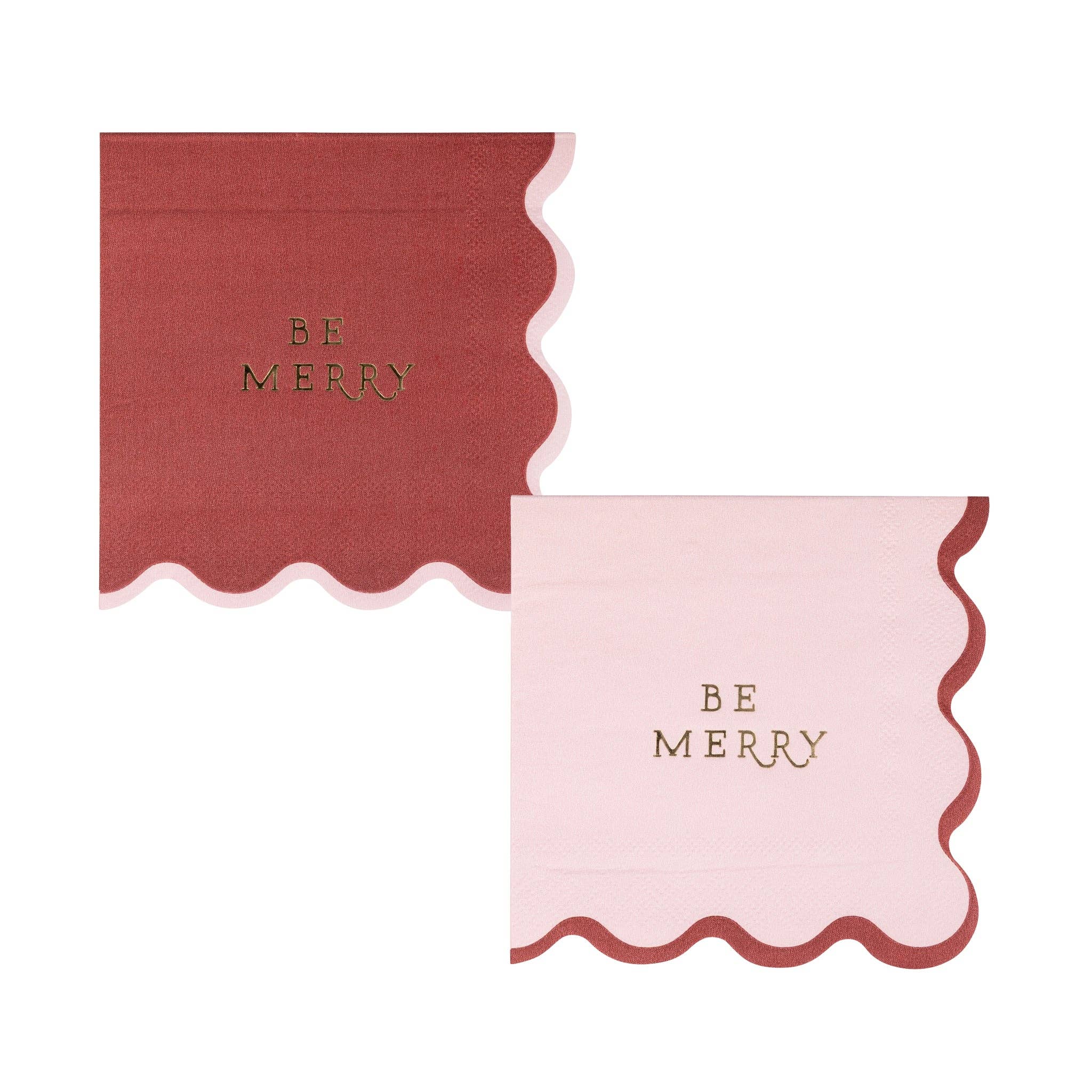 BEM1239 - Be Merry Napkin Set