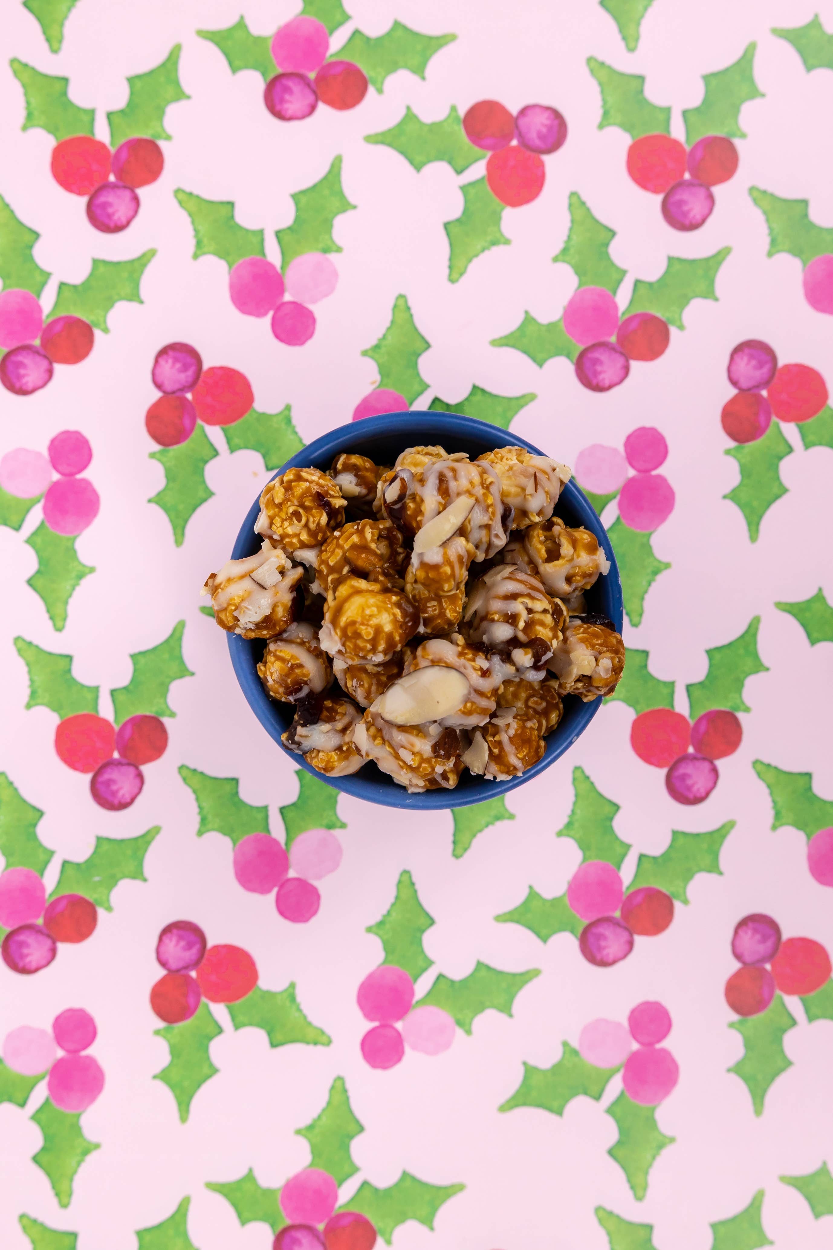 Cranberry Almond Popcorn Cylinder
