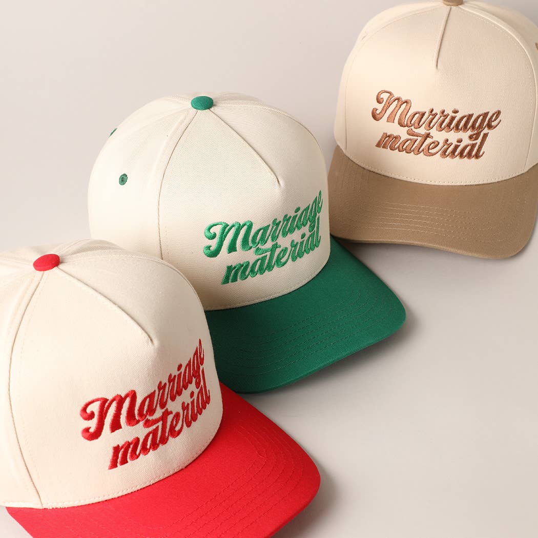 Marriage Material Trucker Hat