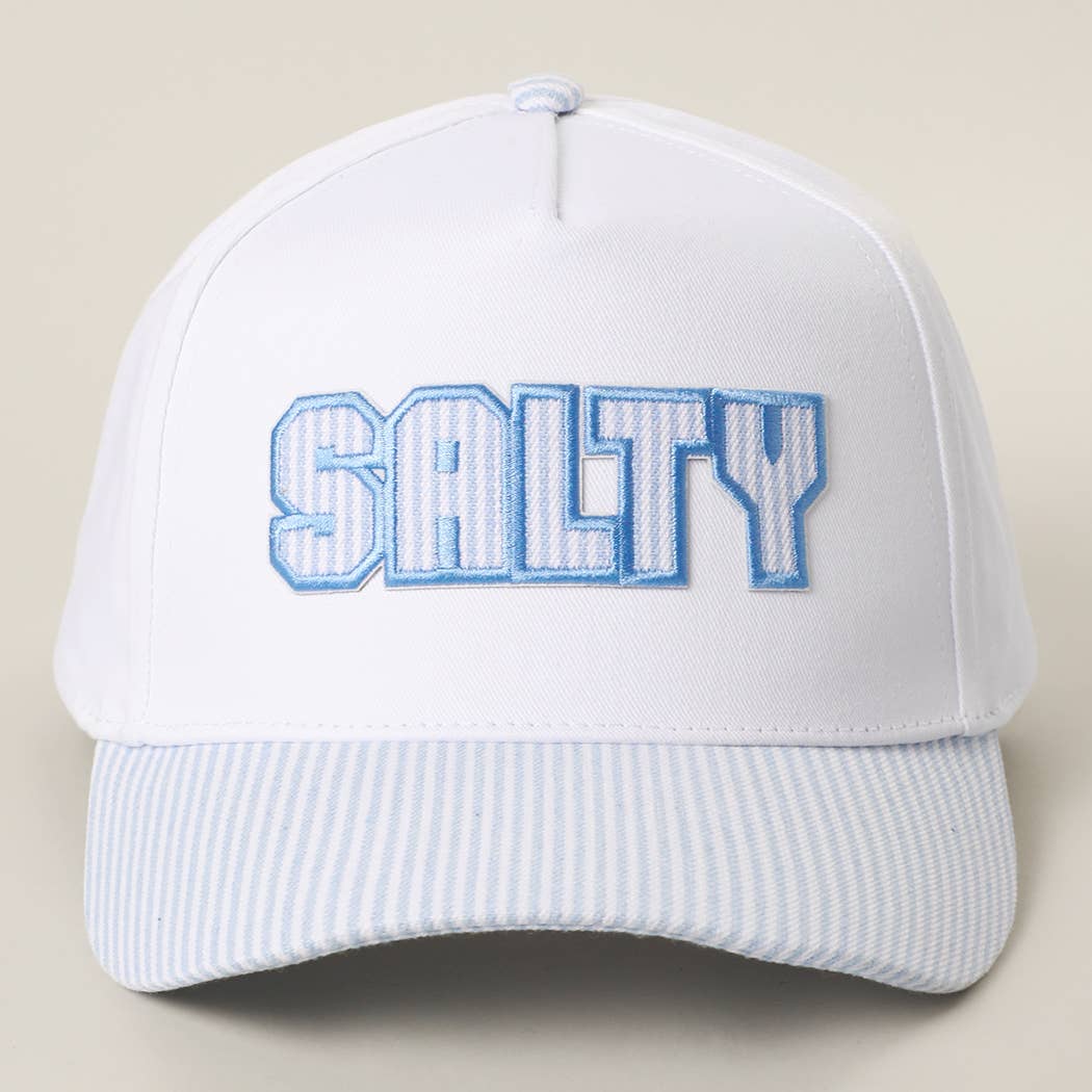 Light Blue Salty Trucker Hat