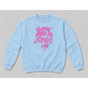 Crewneck Light Blue mockup