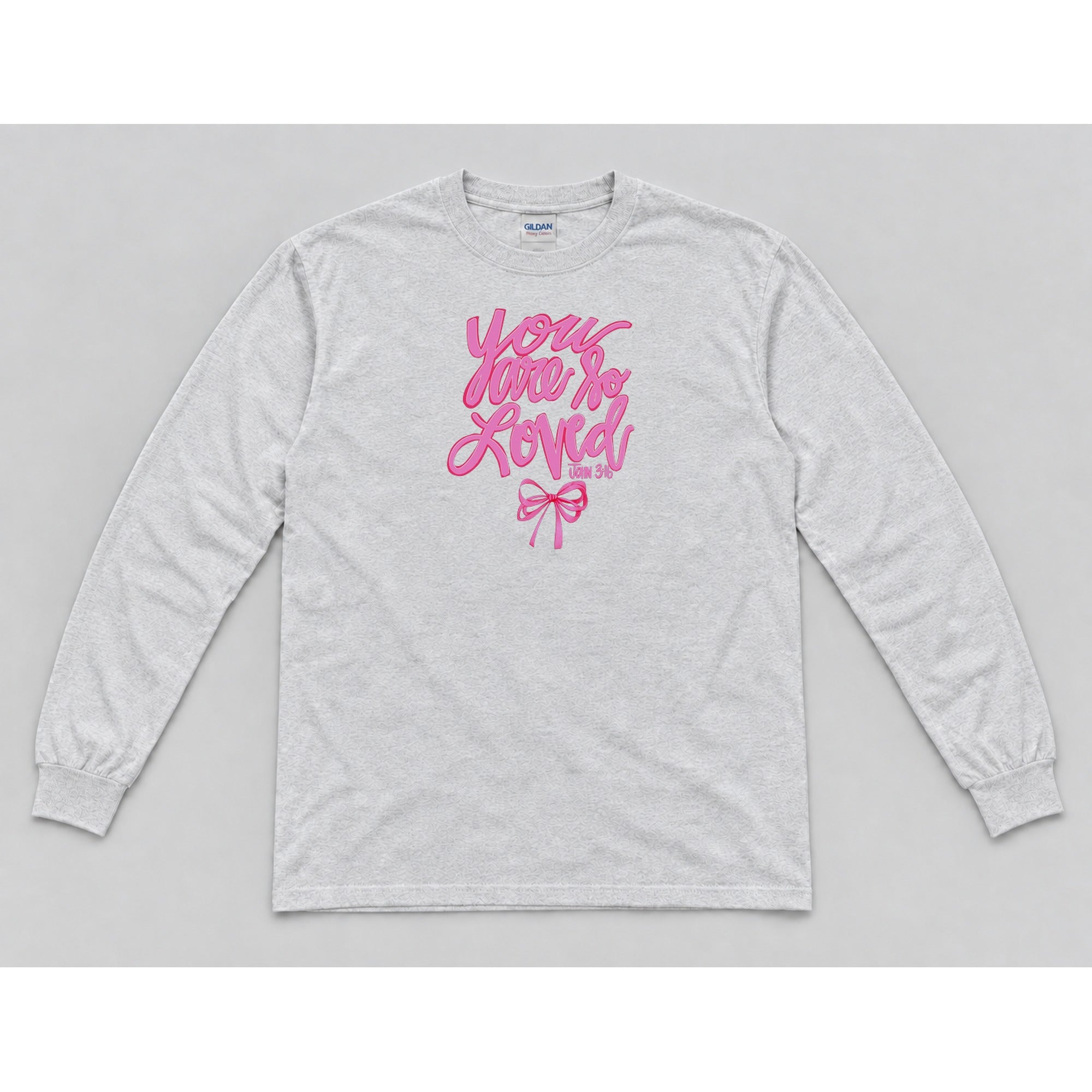 Long Sleeve Ash mockup