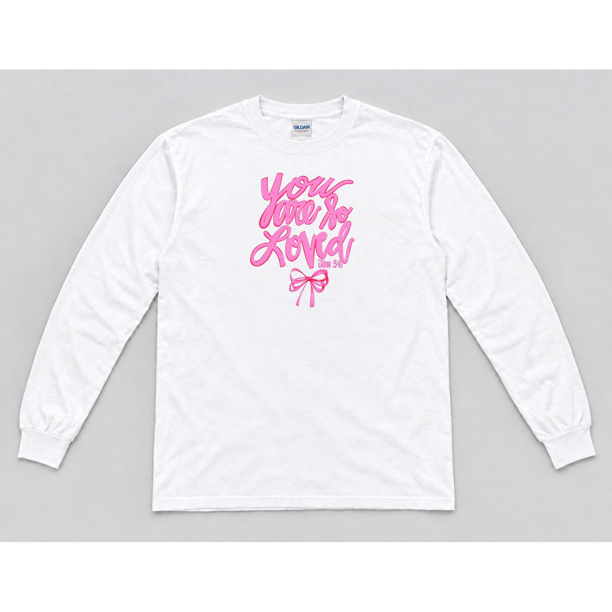 Long Sleeve White mockup