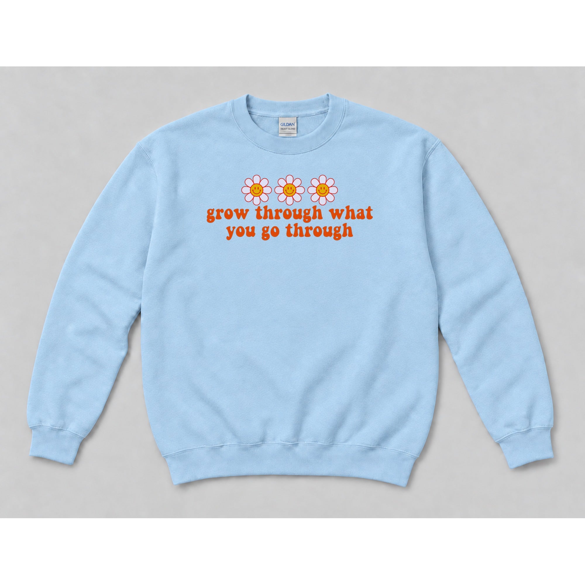 Crewneck Light Blue mockup