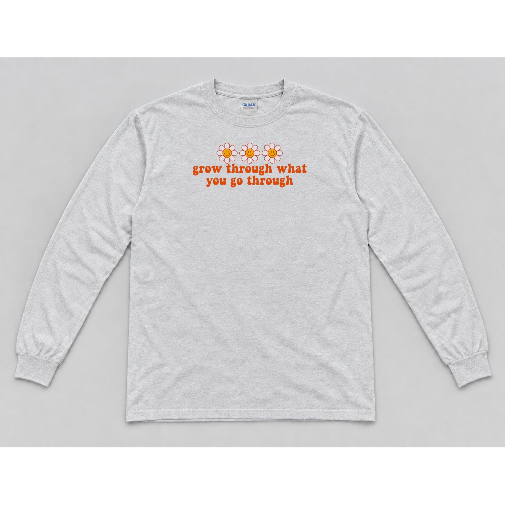 Long Sleeve Ash mockup
