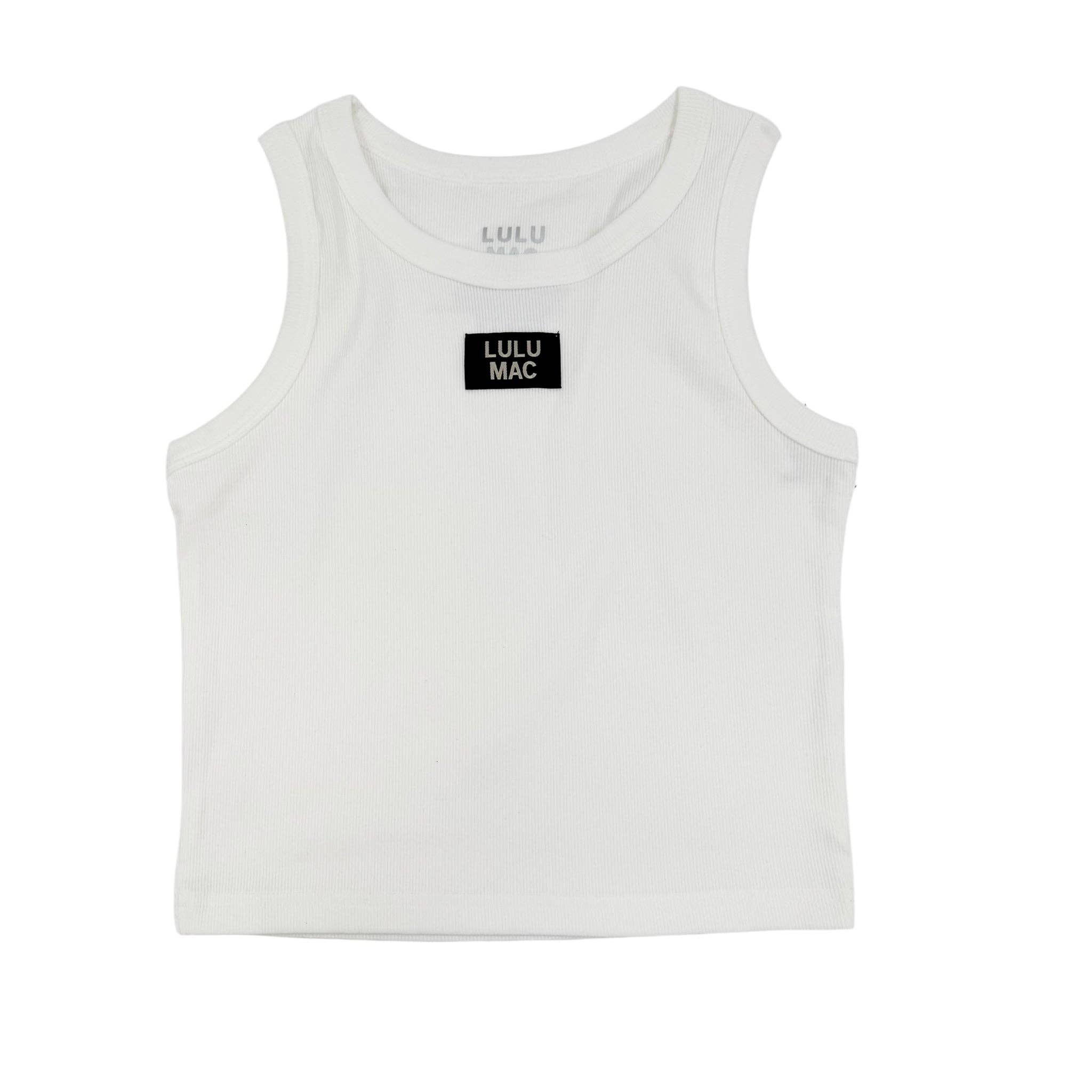 White Tank Lulu Mac — sleeveless