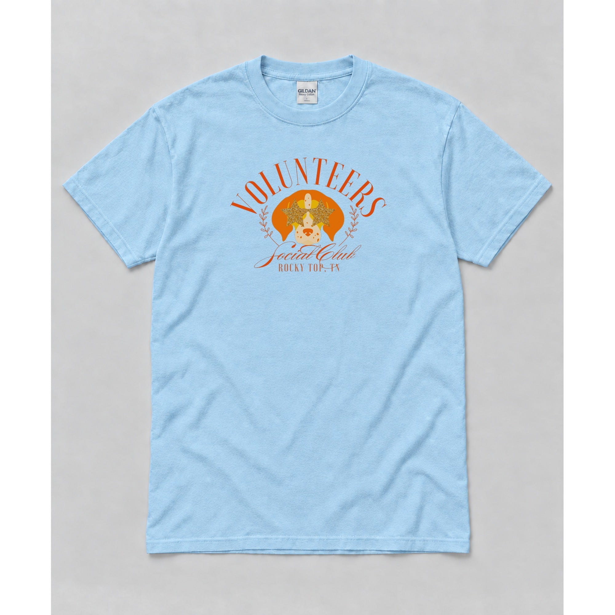 Short Sleeve Light Blue mockup