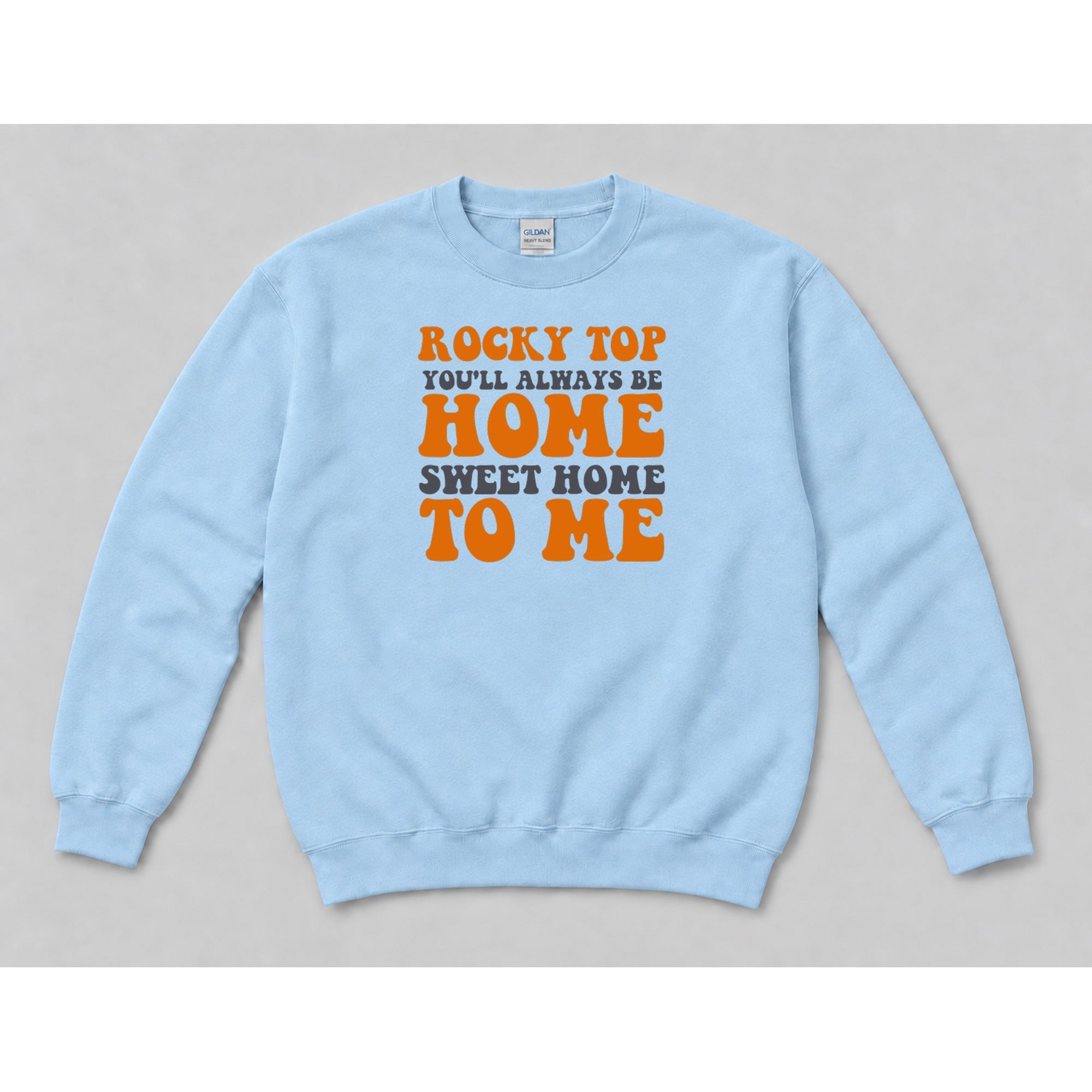 Crewneck Light Blue mockup