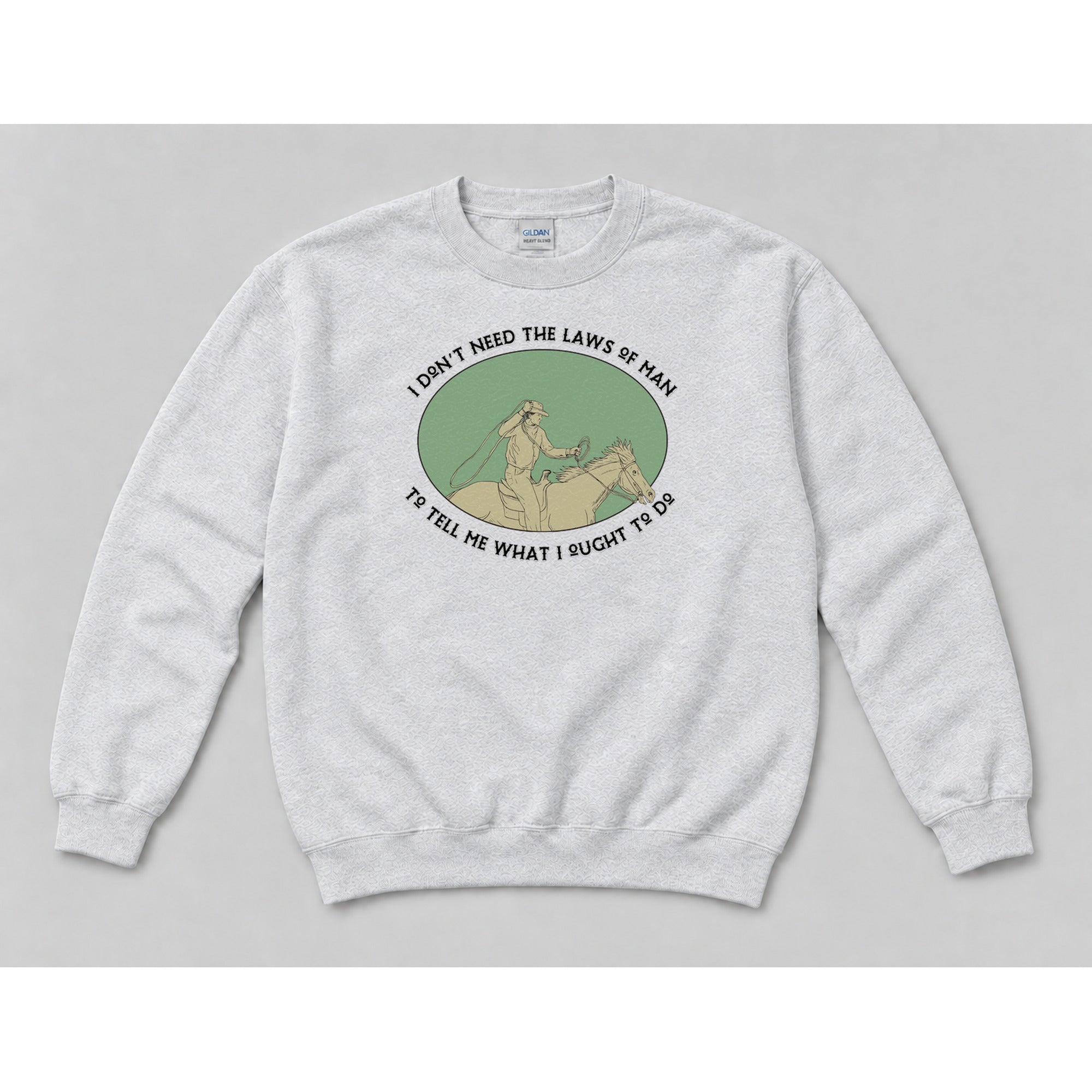 Crewneck Ash mockup