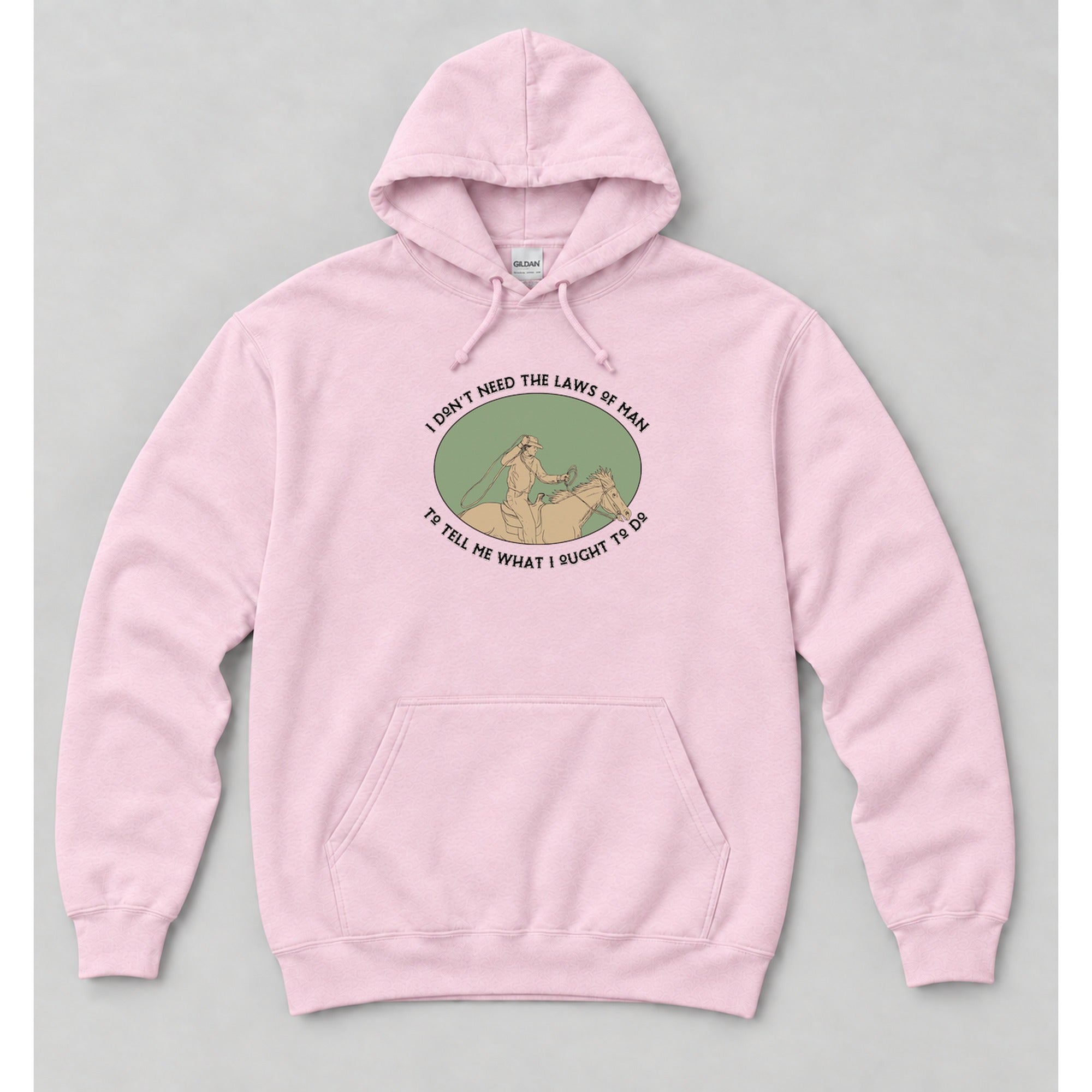 Hoodie Light Pink mockup