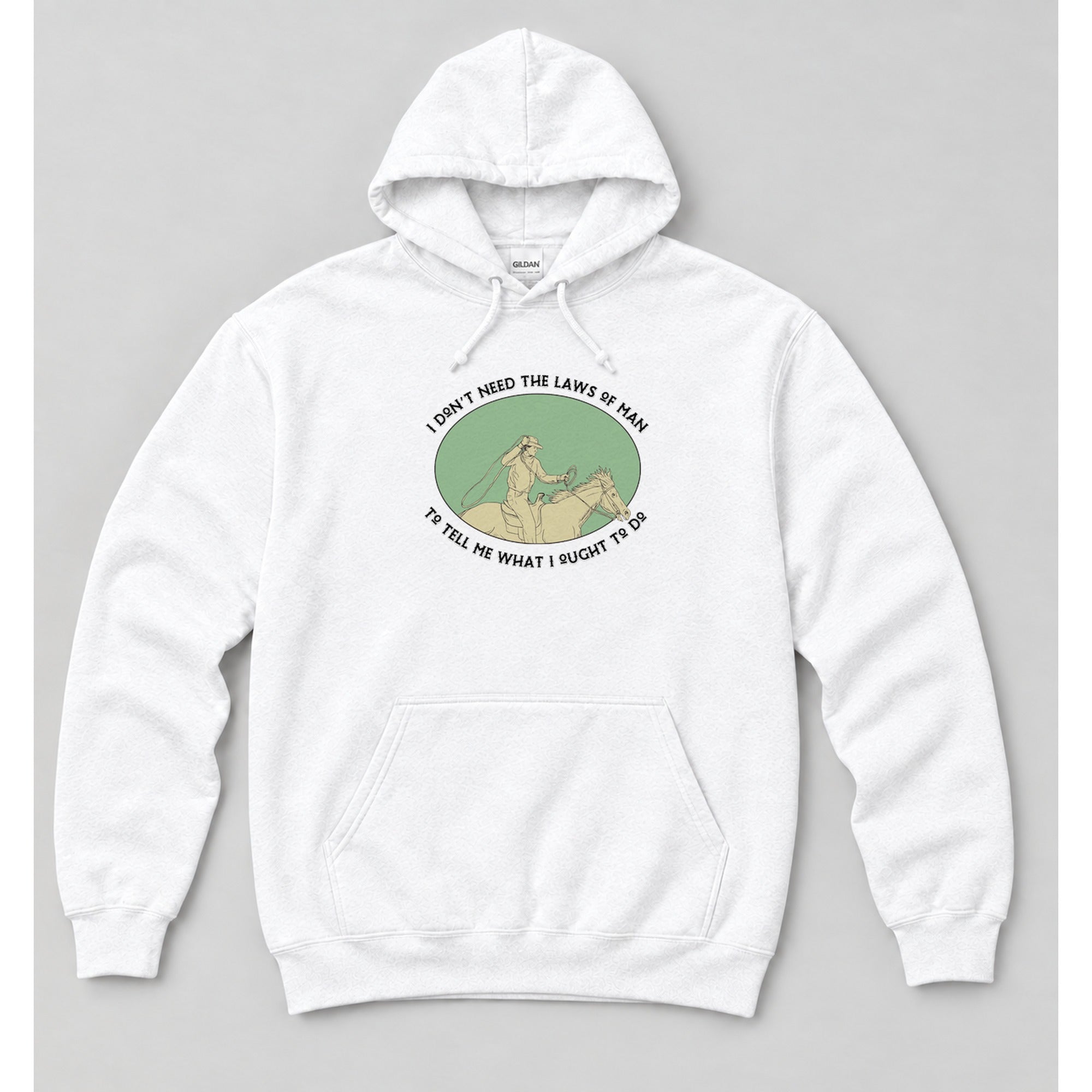 Hoodie White mockup