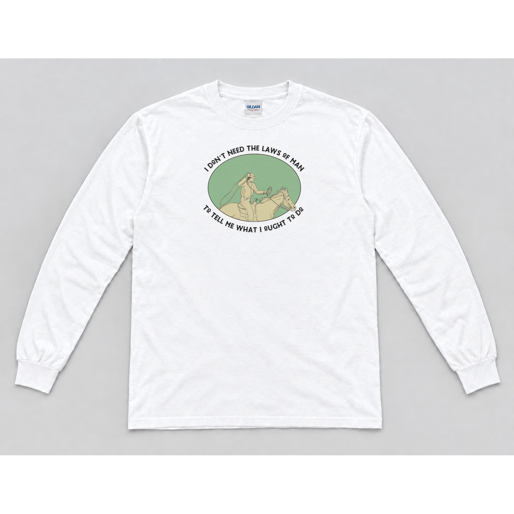Long Sleeve White mockup