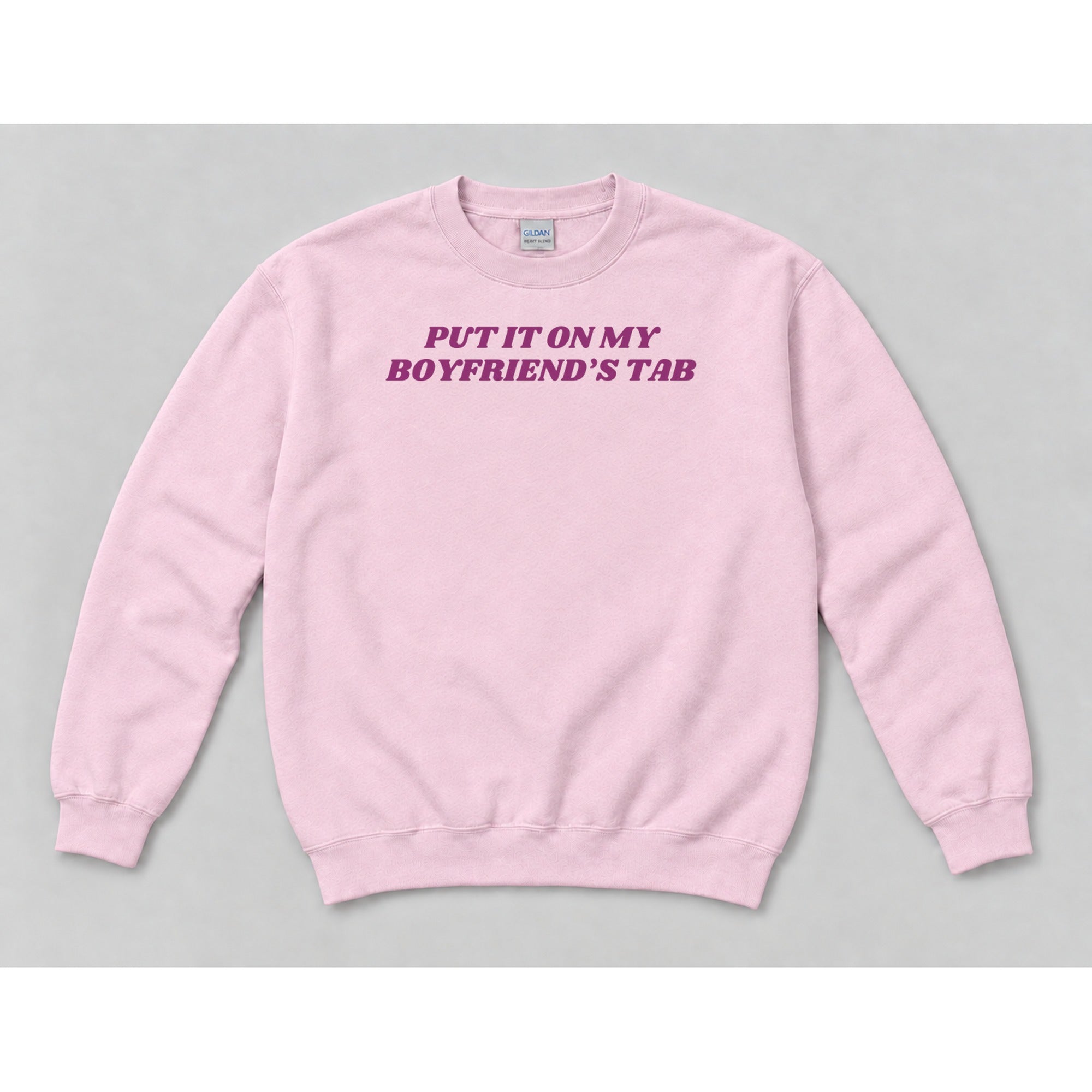 Crewneck Light Pink mockup