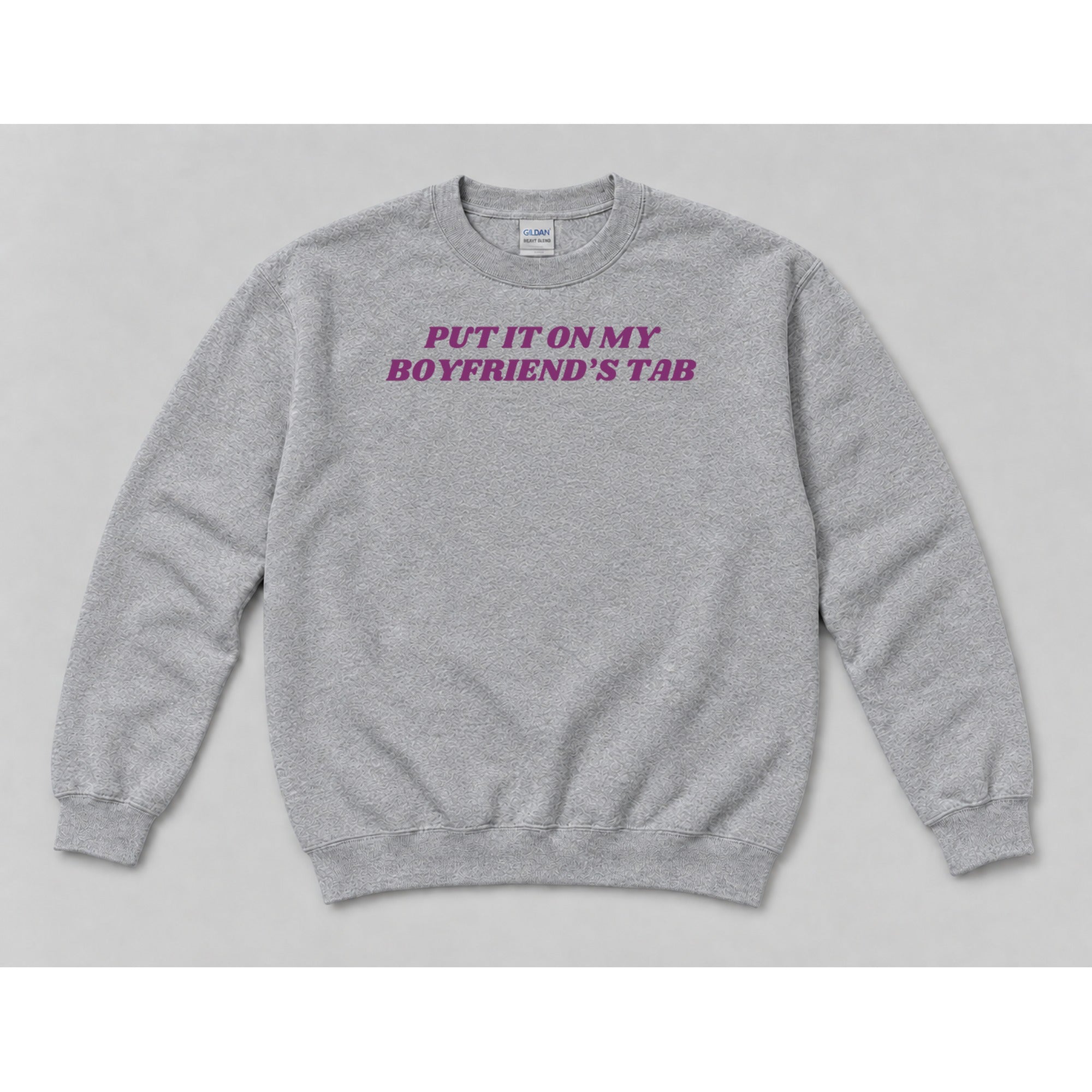 Crewneck Sport Grey mockup