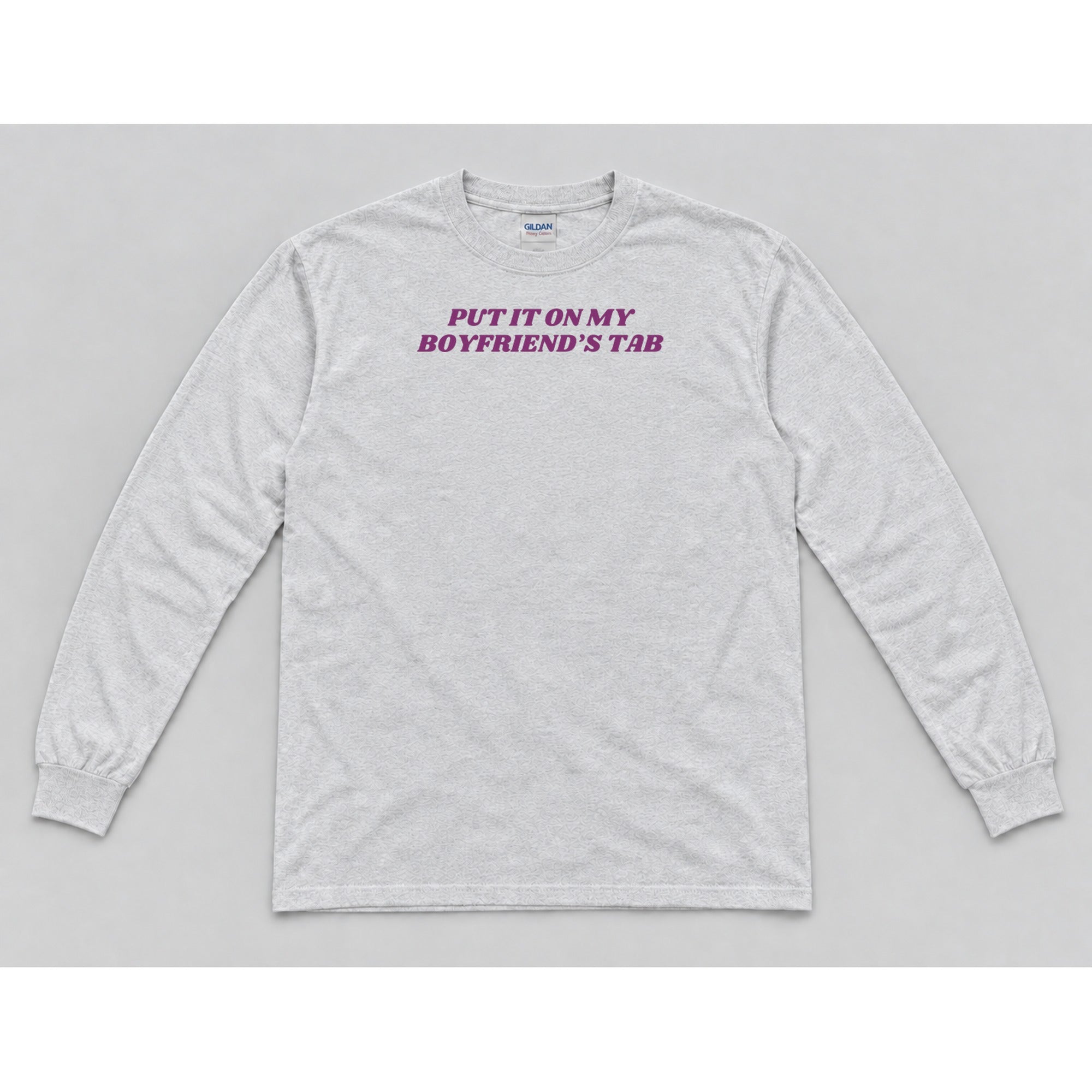 Long Sleeve Ash mockup