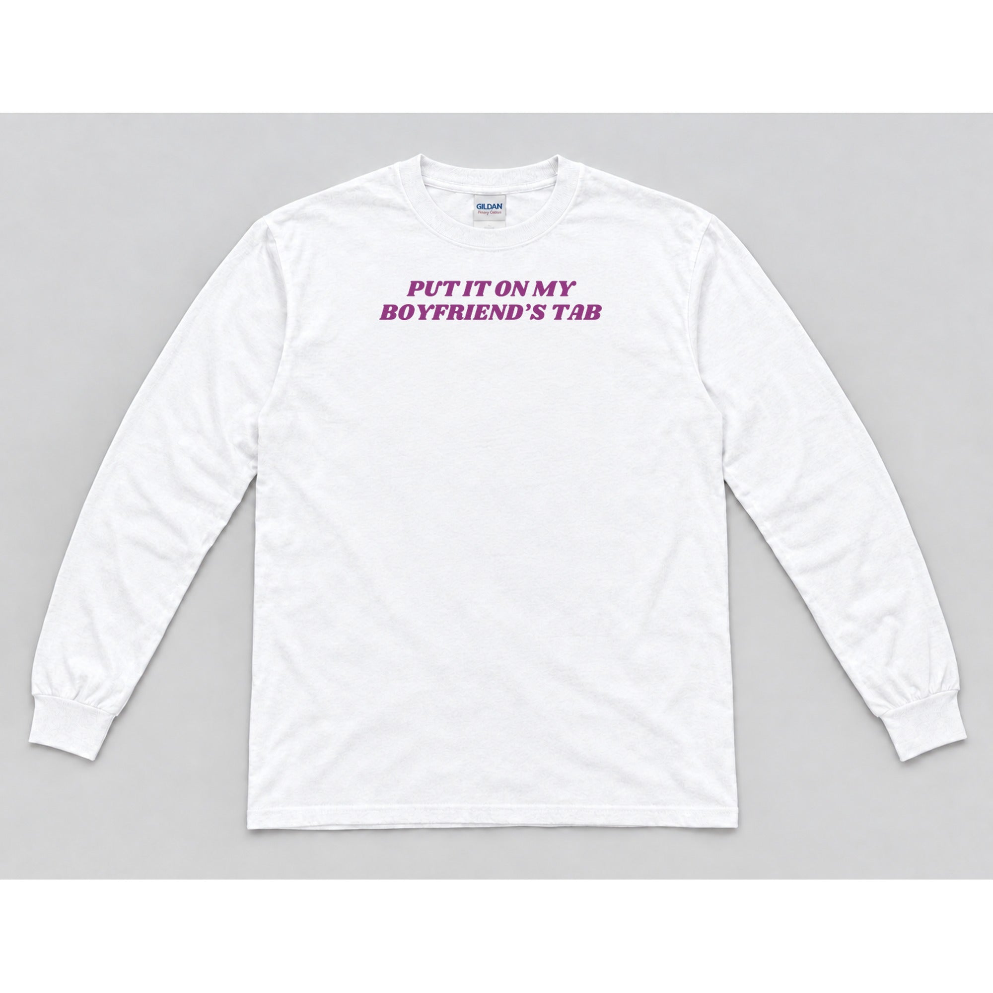 Long Sleeve White mockup