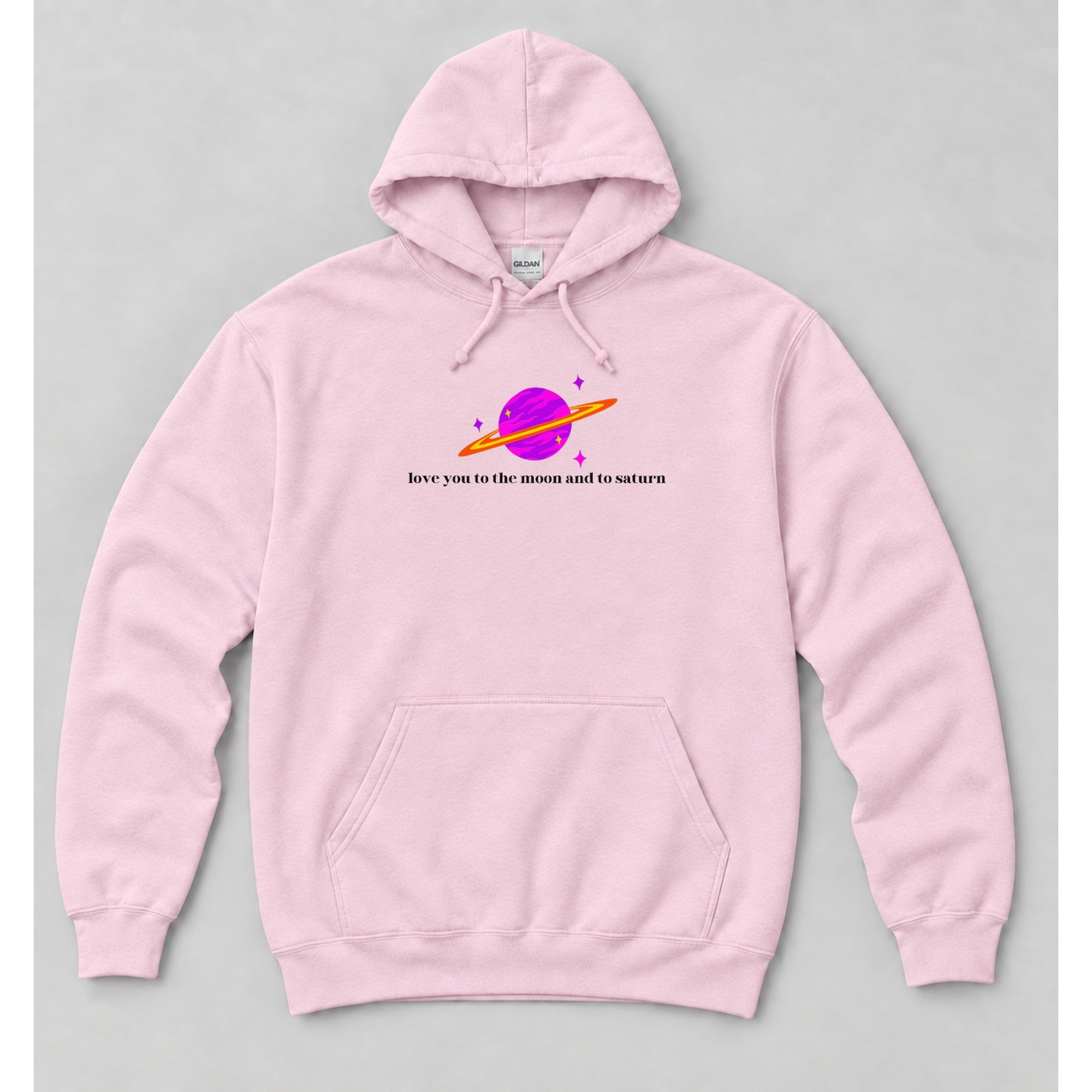 Hoodie Light Pink mockup