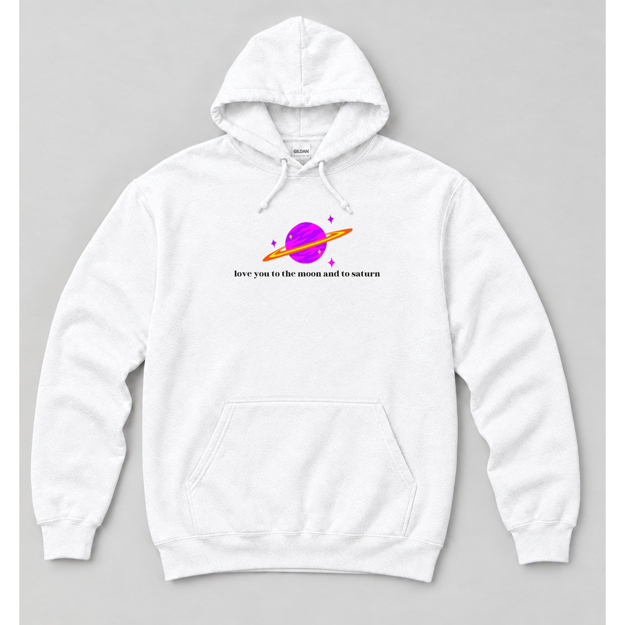 Hoodie White mockup