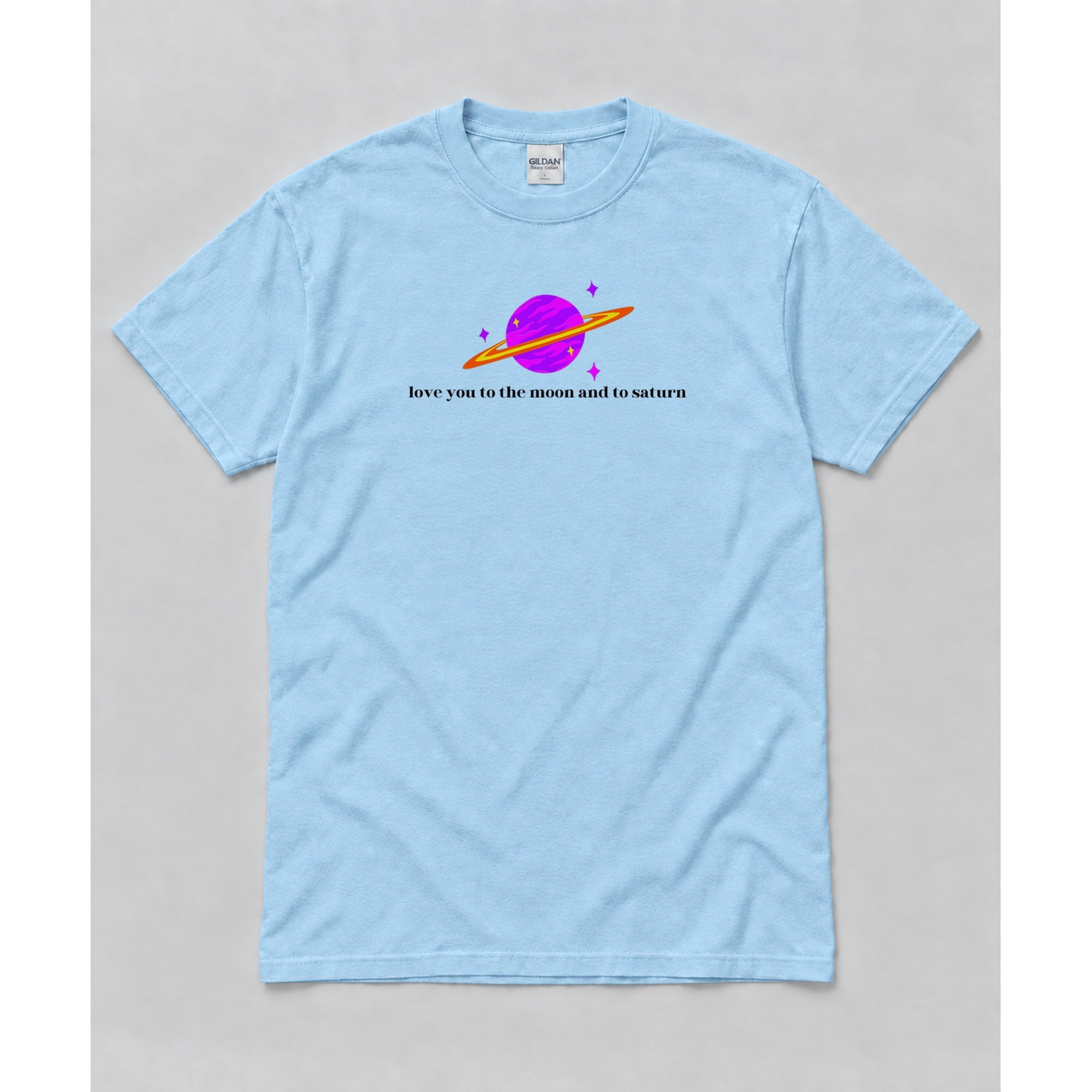 Short Sleeve Light Blue mockup