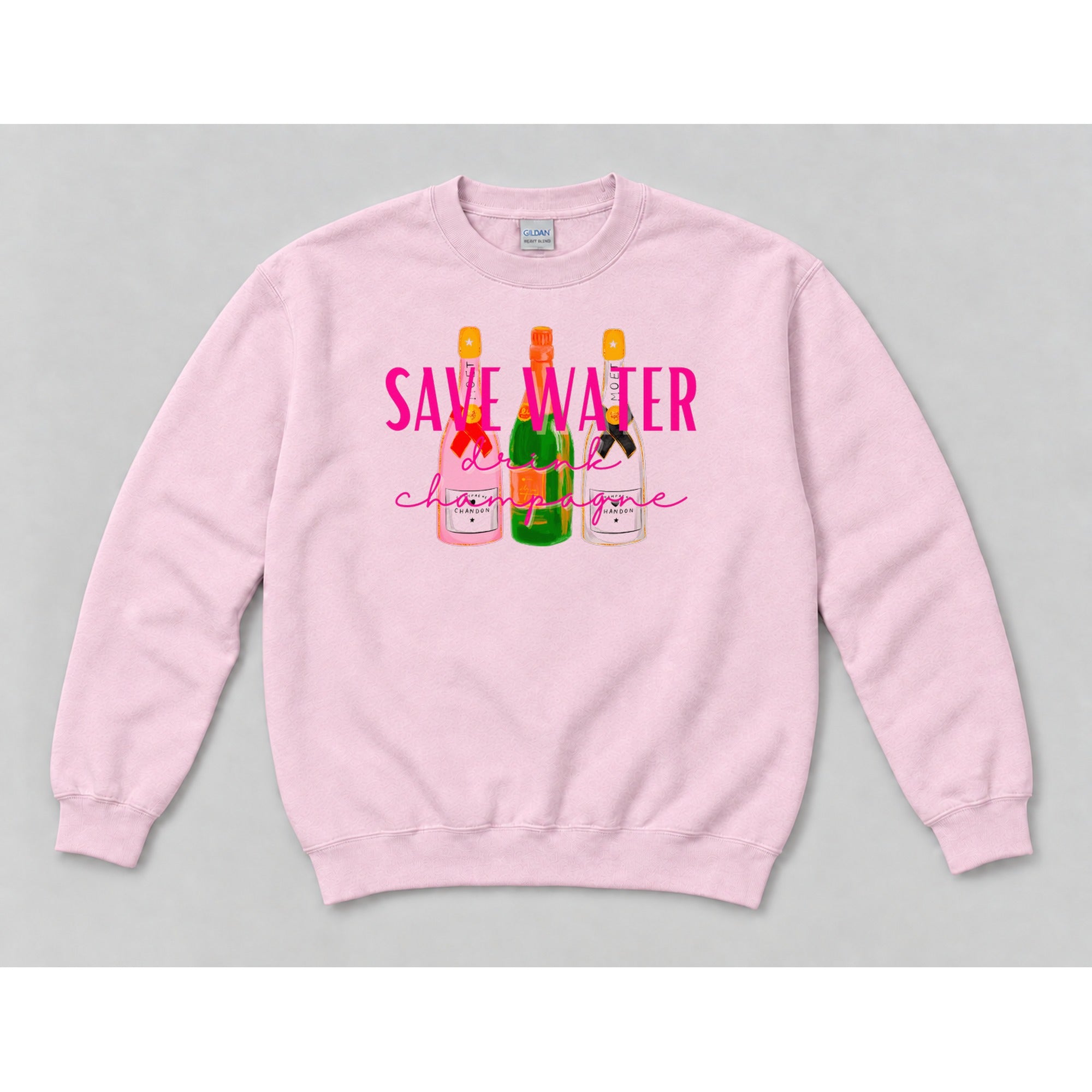 Crewneck Light Pink mockup