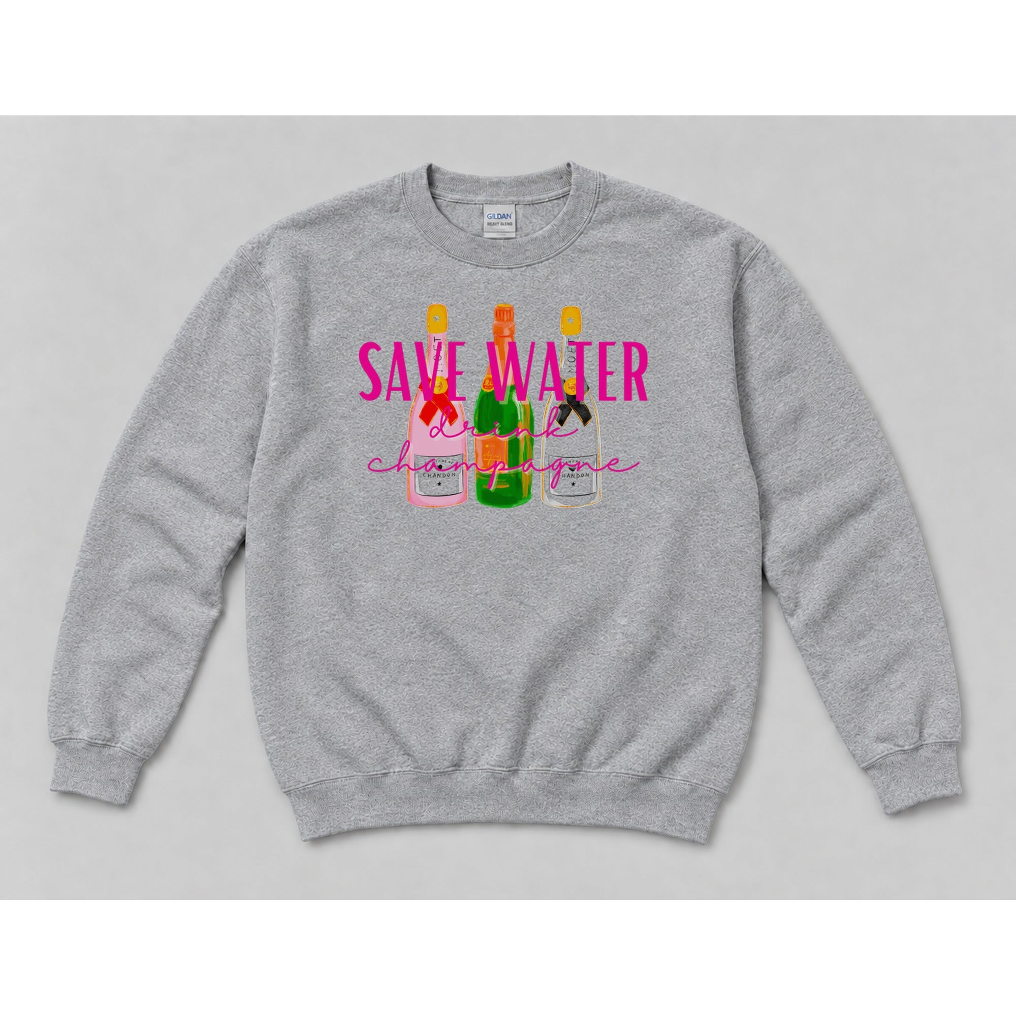 Crewneck Sport Grey mockup