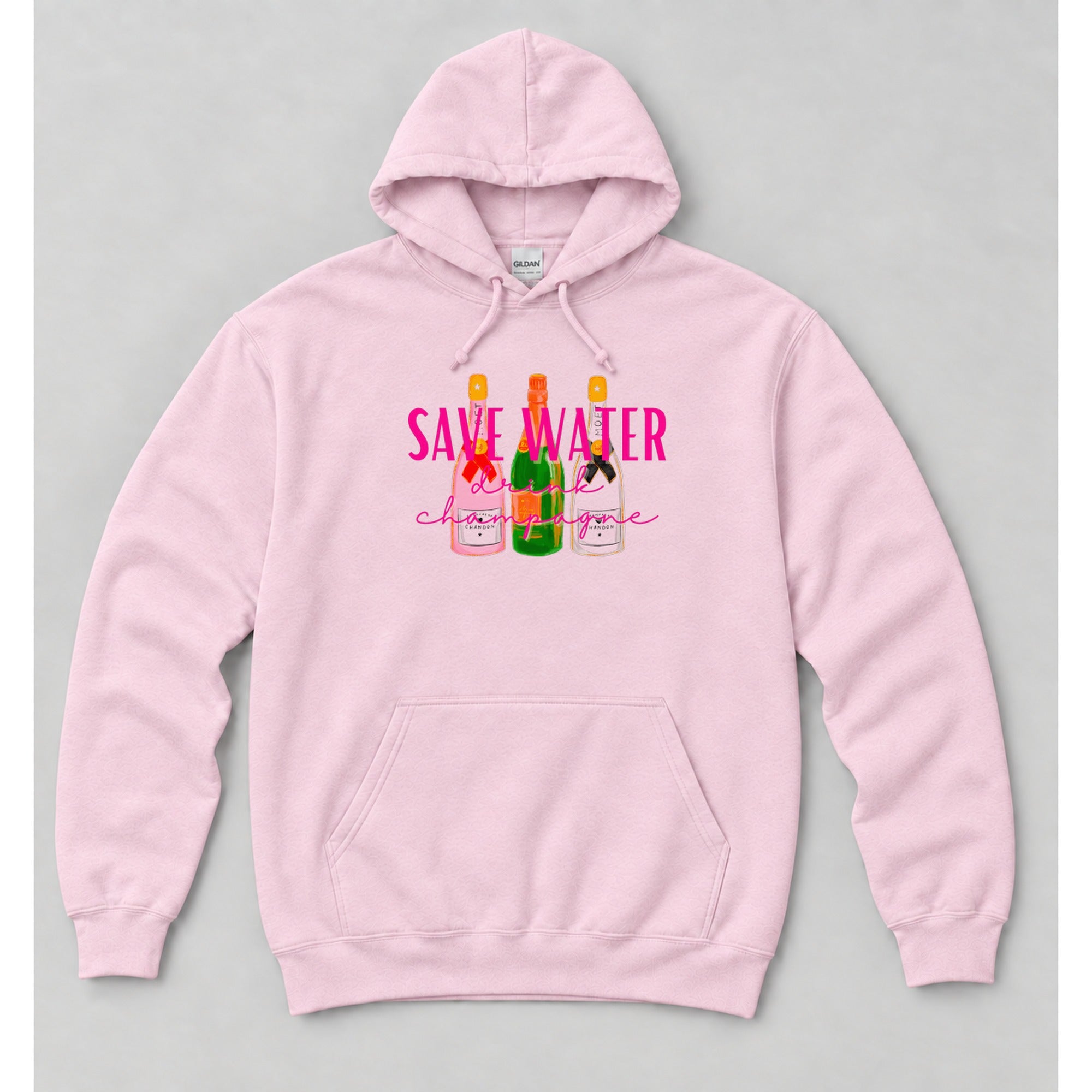 Hoodie Light Pink mockup