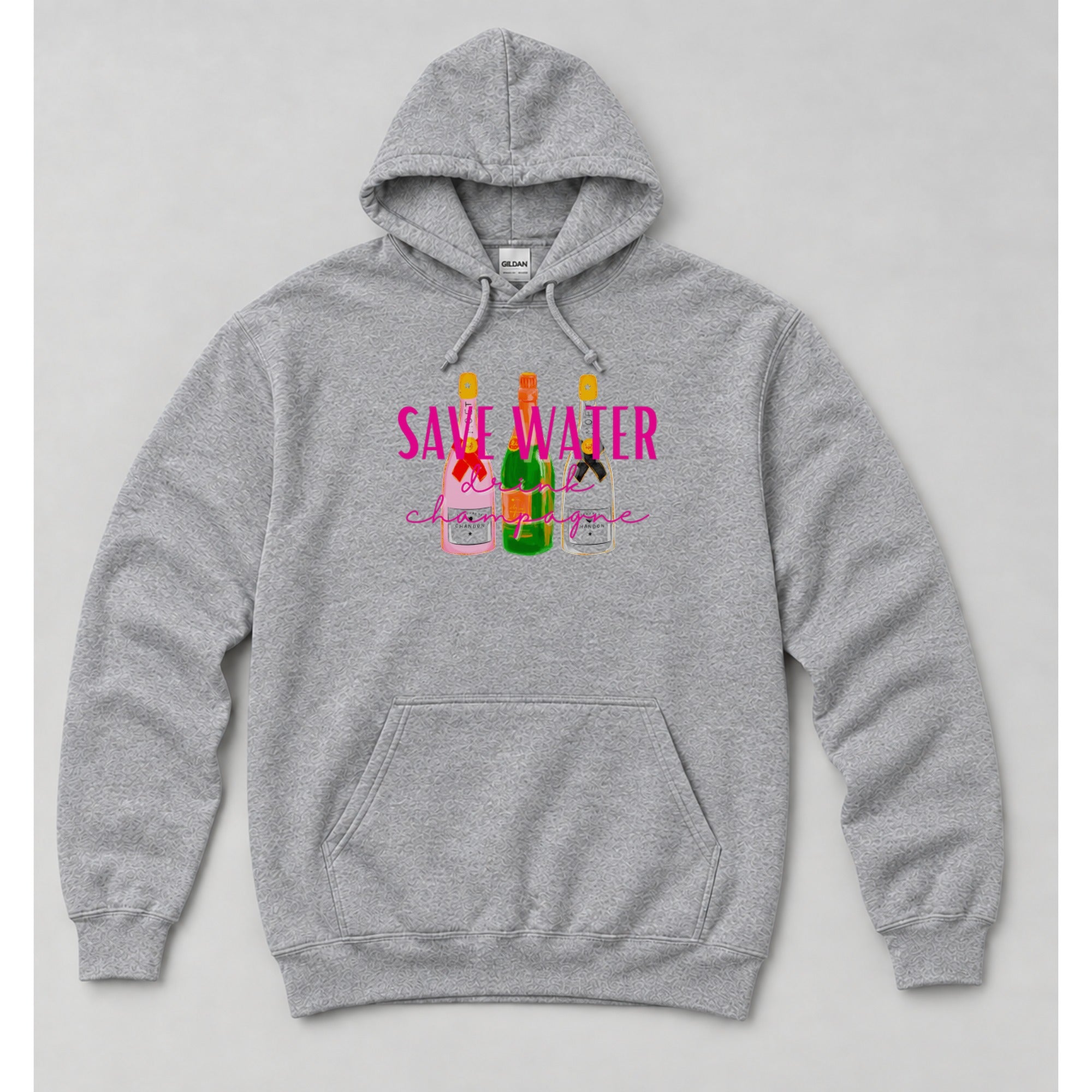 Hoodie Sport Grey mockup