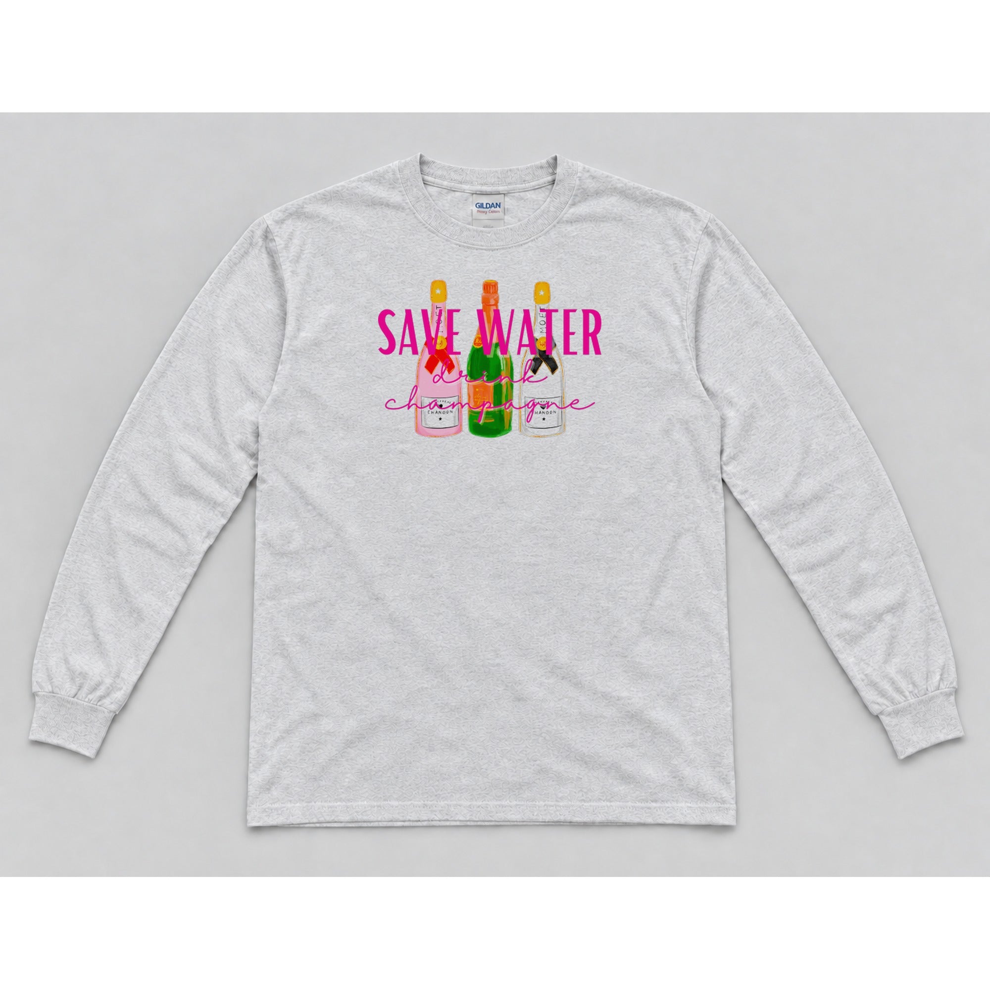 Long Sleeve Ash mockup