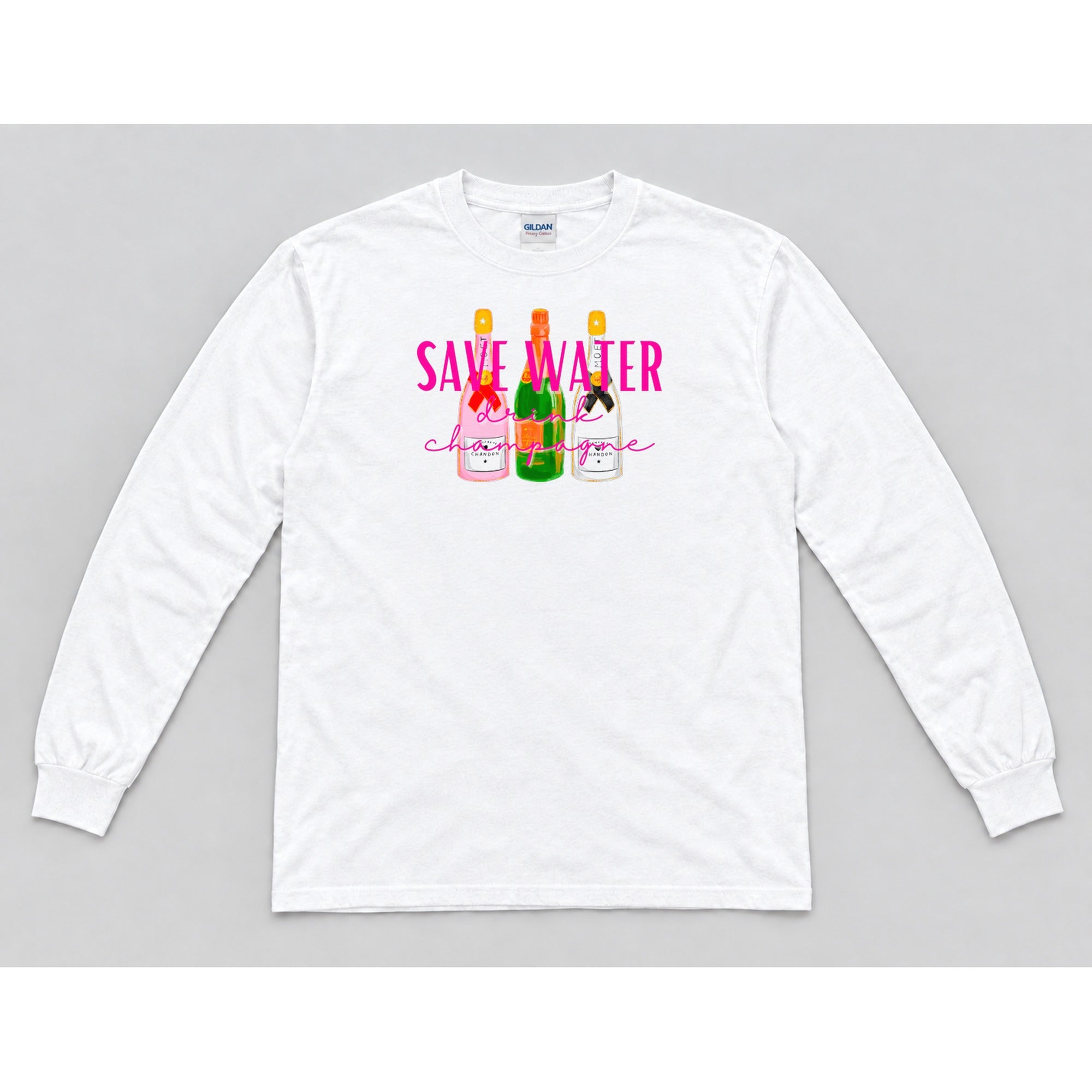 Long Sleeve White mockup