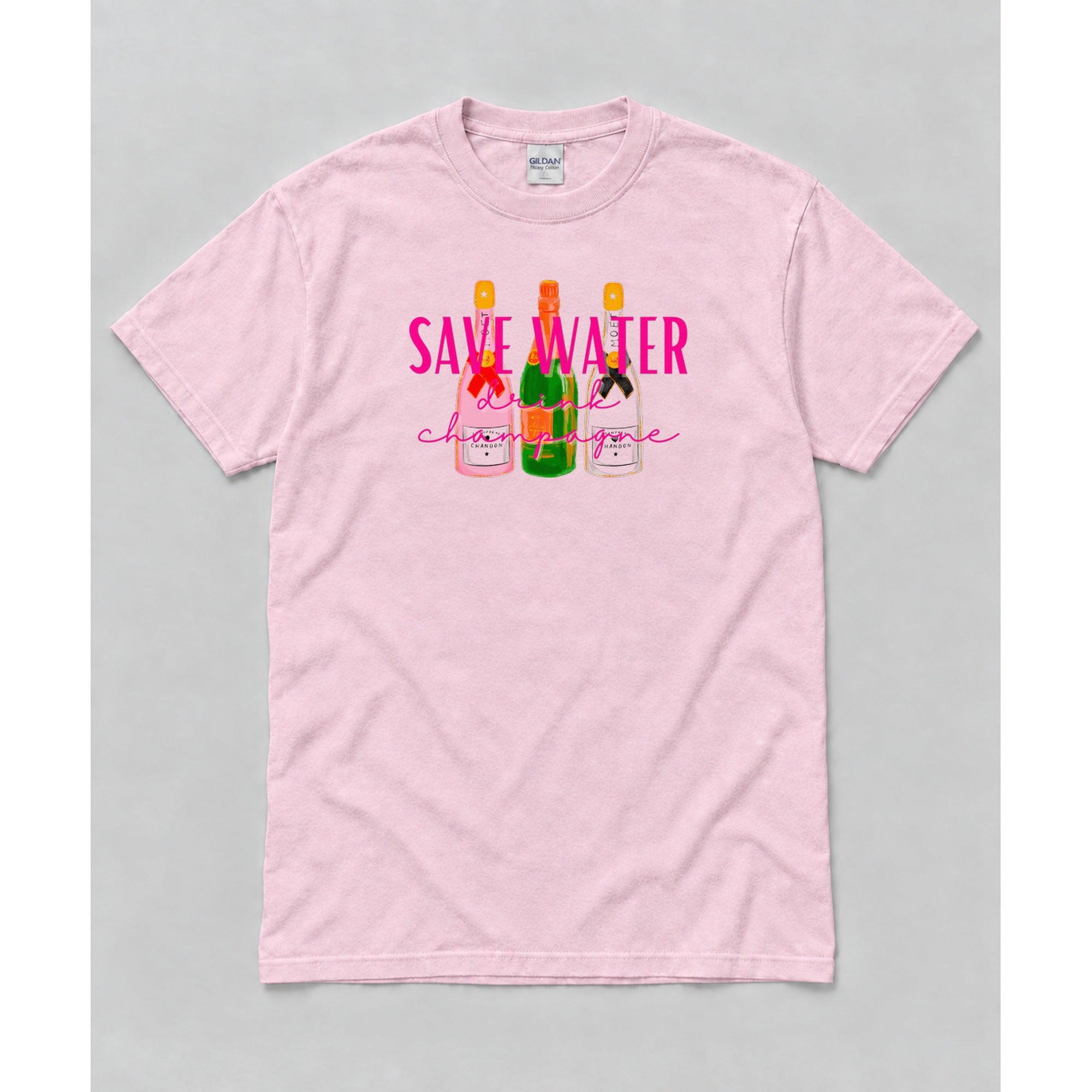 Short Sleeve Light Pink mockup