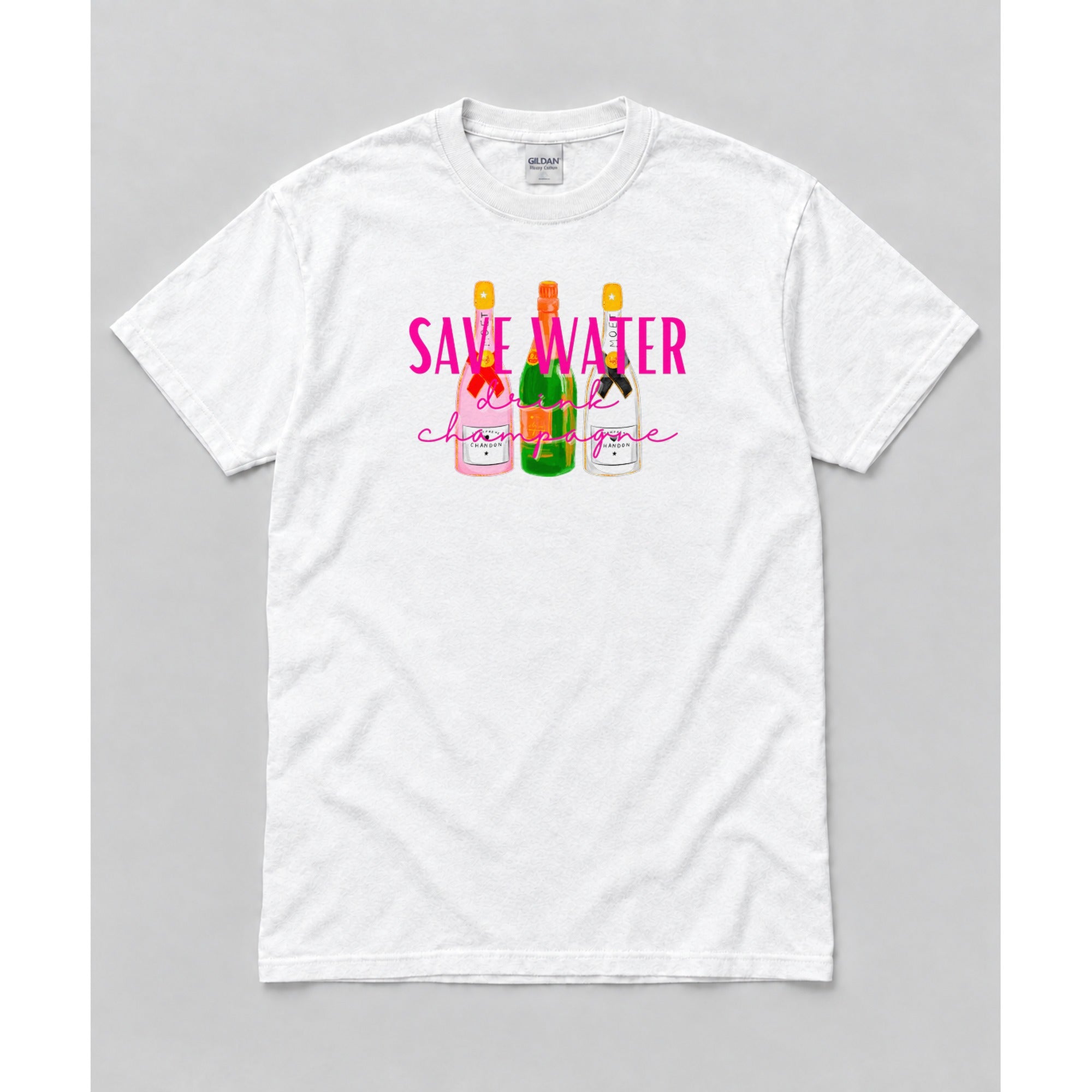 Short Sleeve White mockup