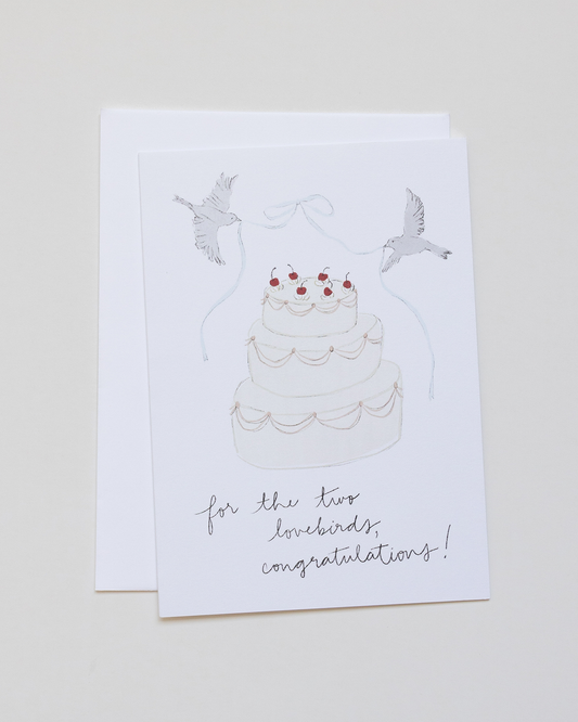 Wedding Cake Greeting Card