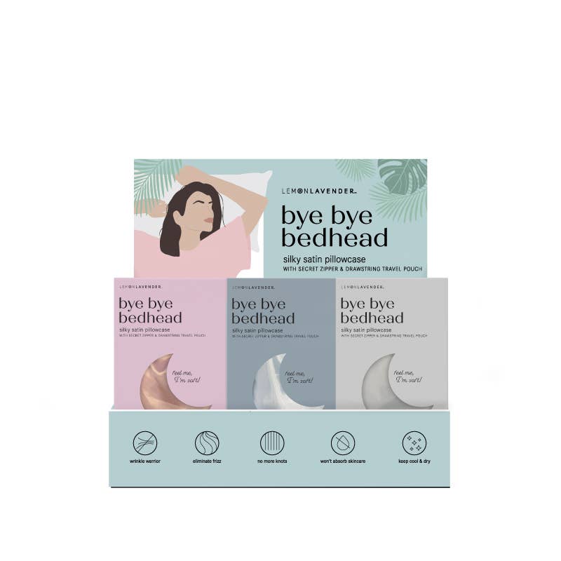 Solid Silky Satin Pillowcase