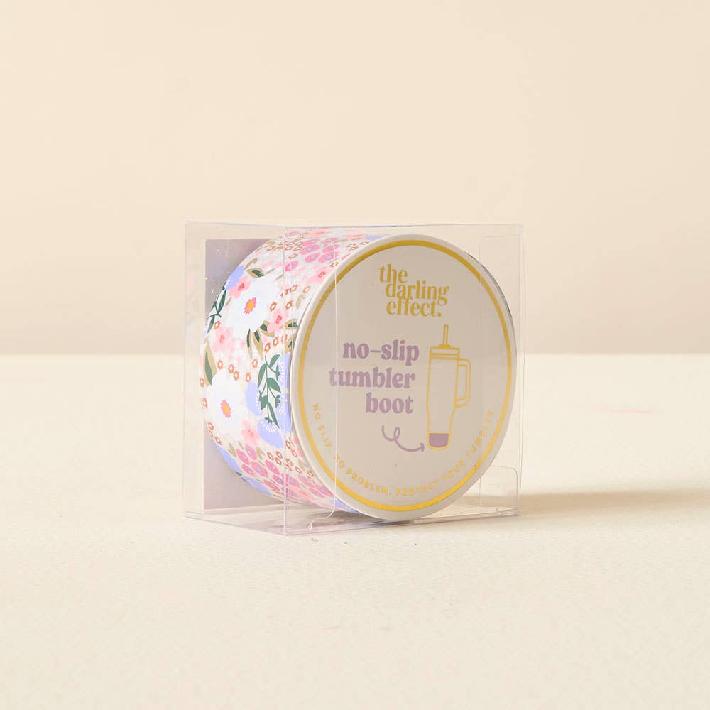 Floral No-Slip Tumbler Boot