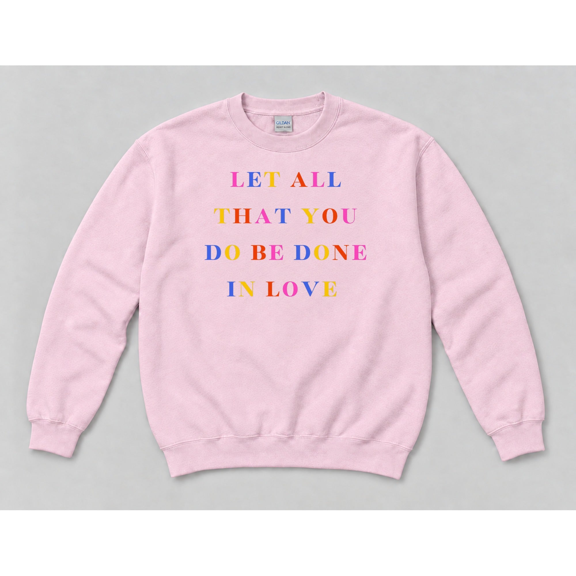 Crewneck Light Pink mockup