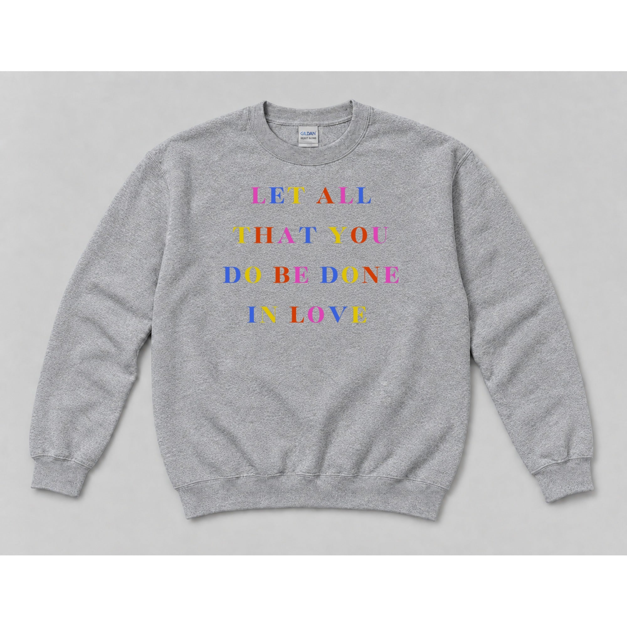 Crewneck Sport Grey mockup