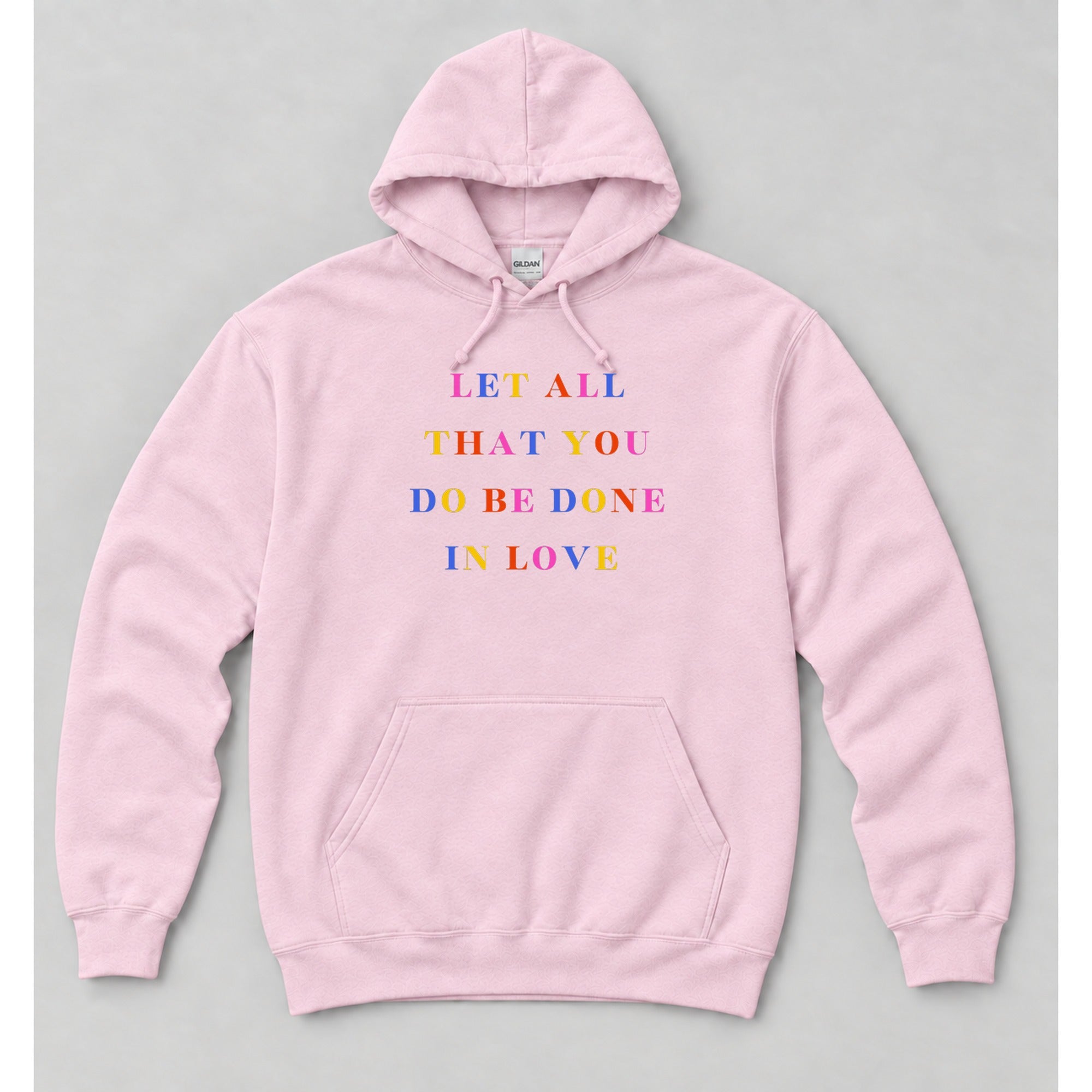 Hoodie Light Pink mockup