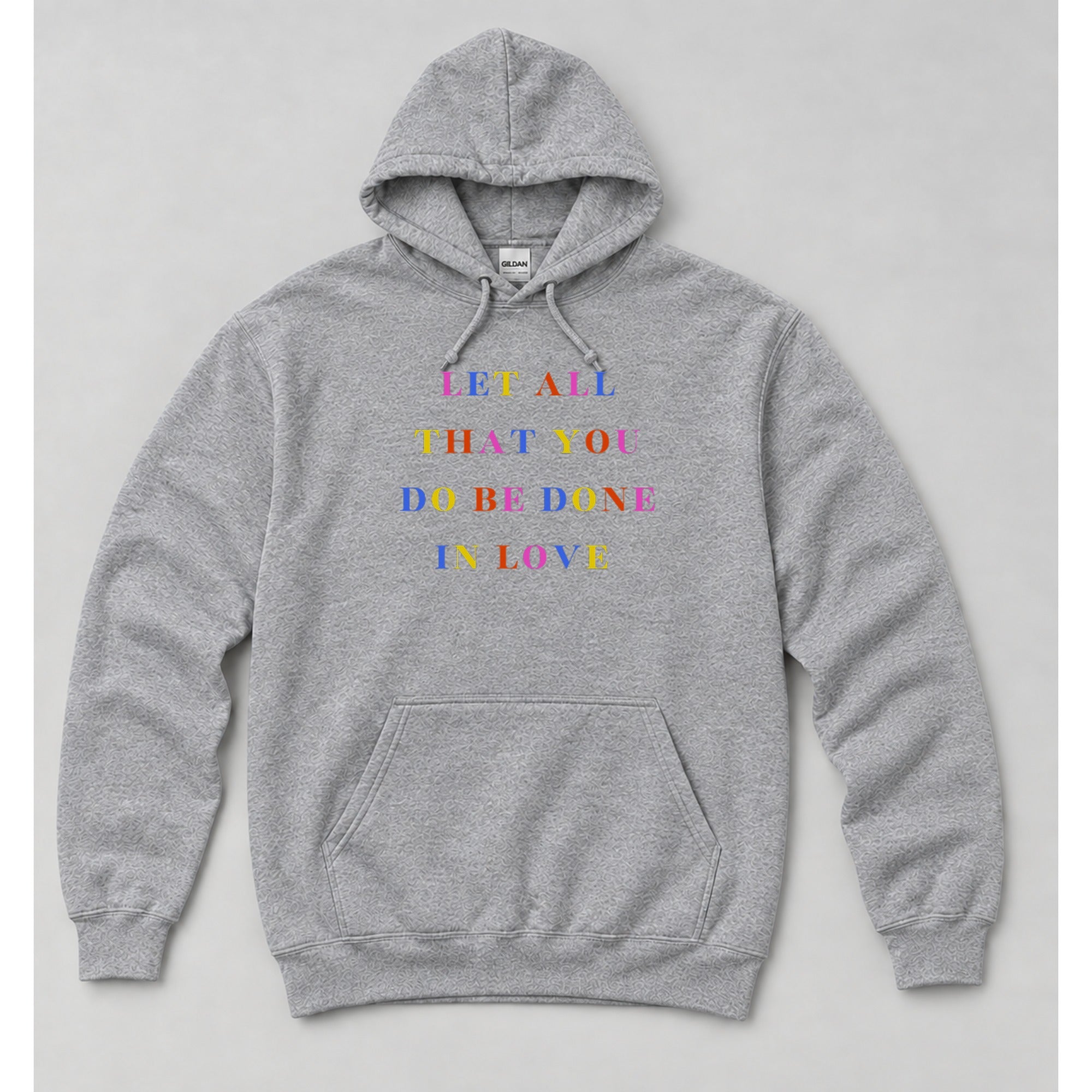 Hoodie Sport Grey mockup
