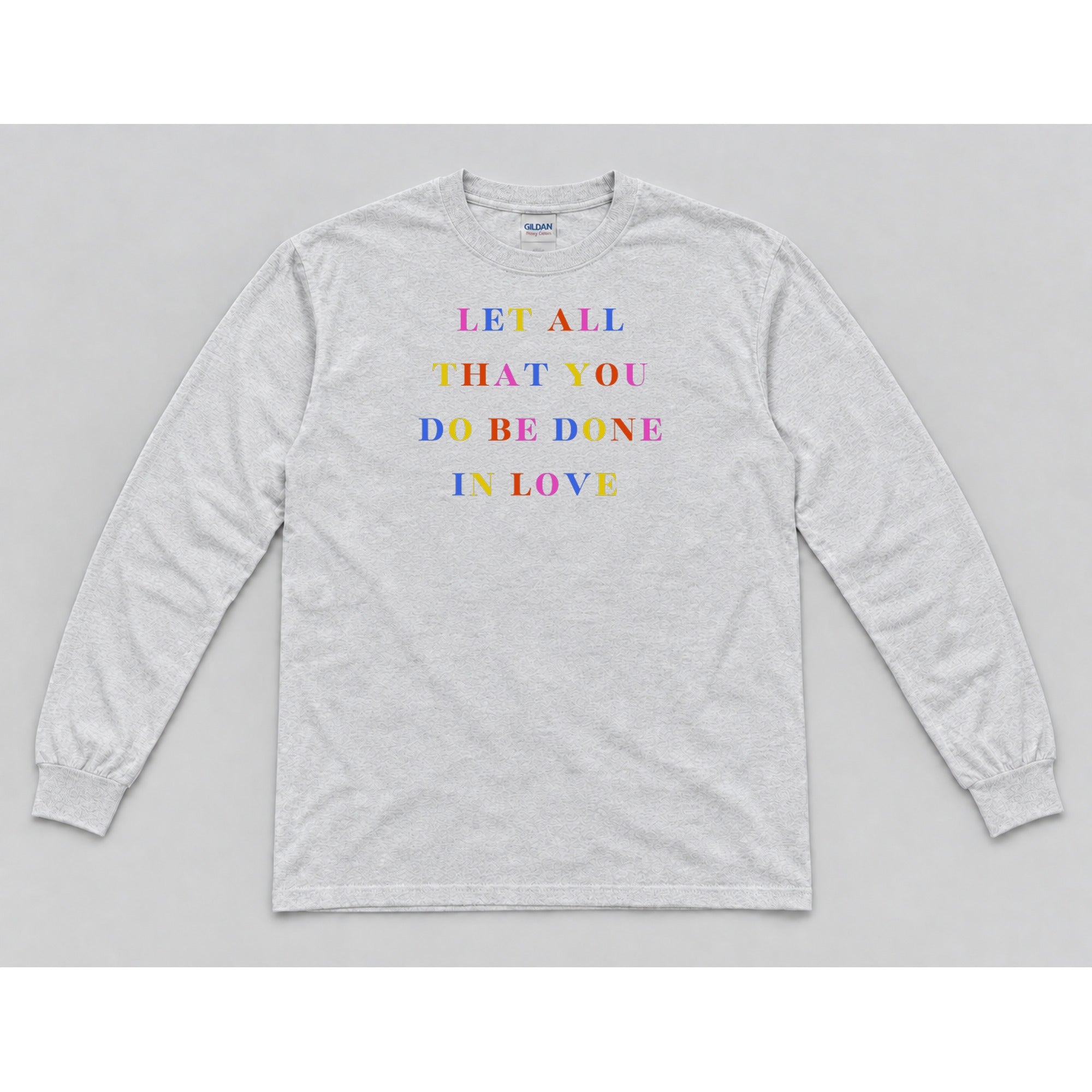 Long Sleeve Ash mockup