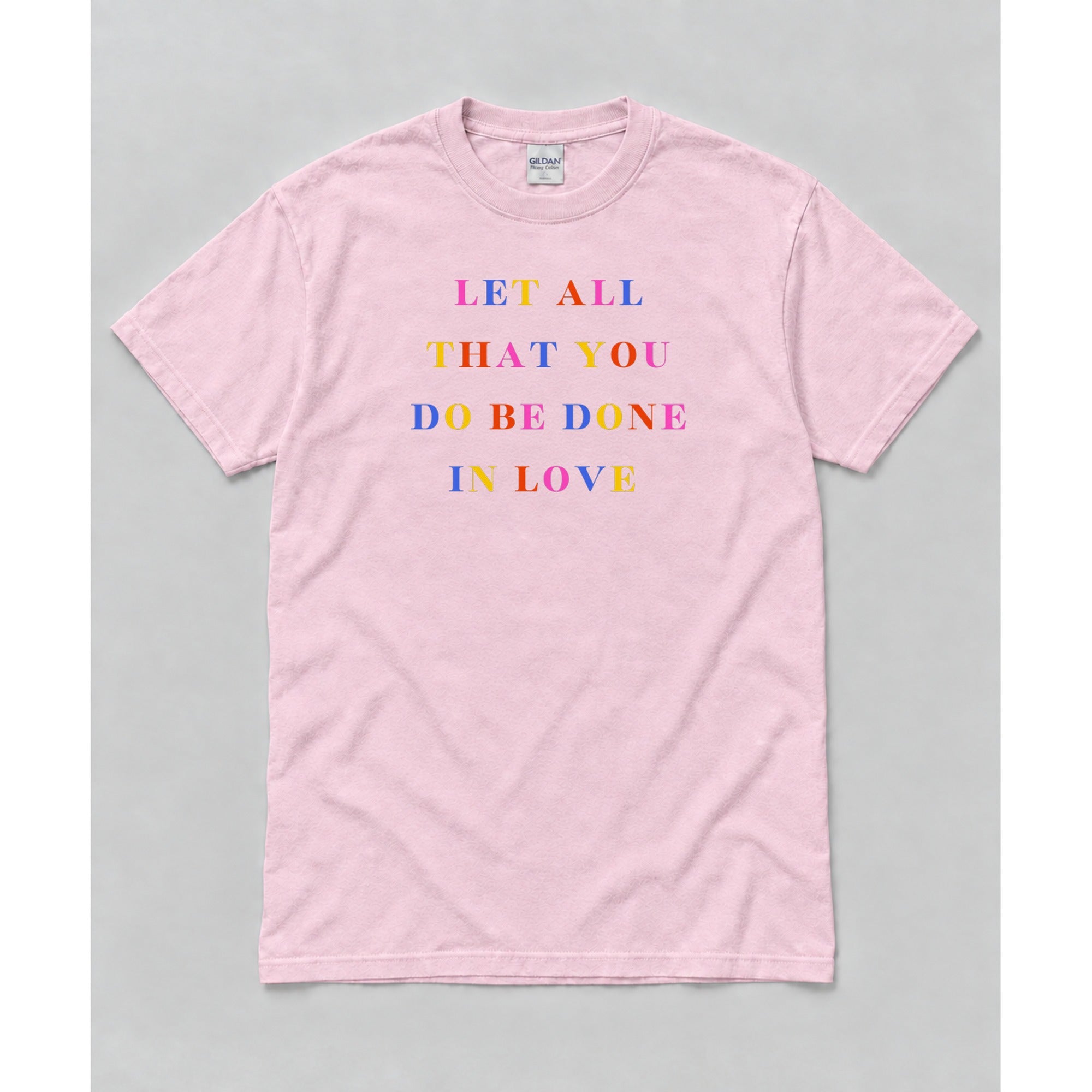 Short Sleeve Light Pink mockup