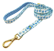 Blue Hydrangea Dog Leash