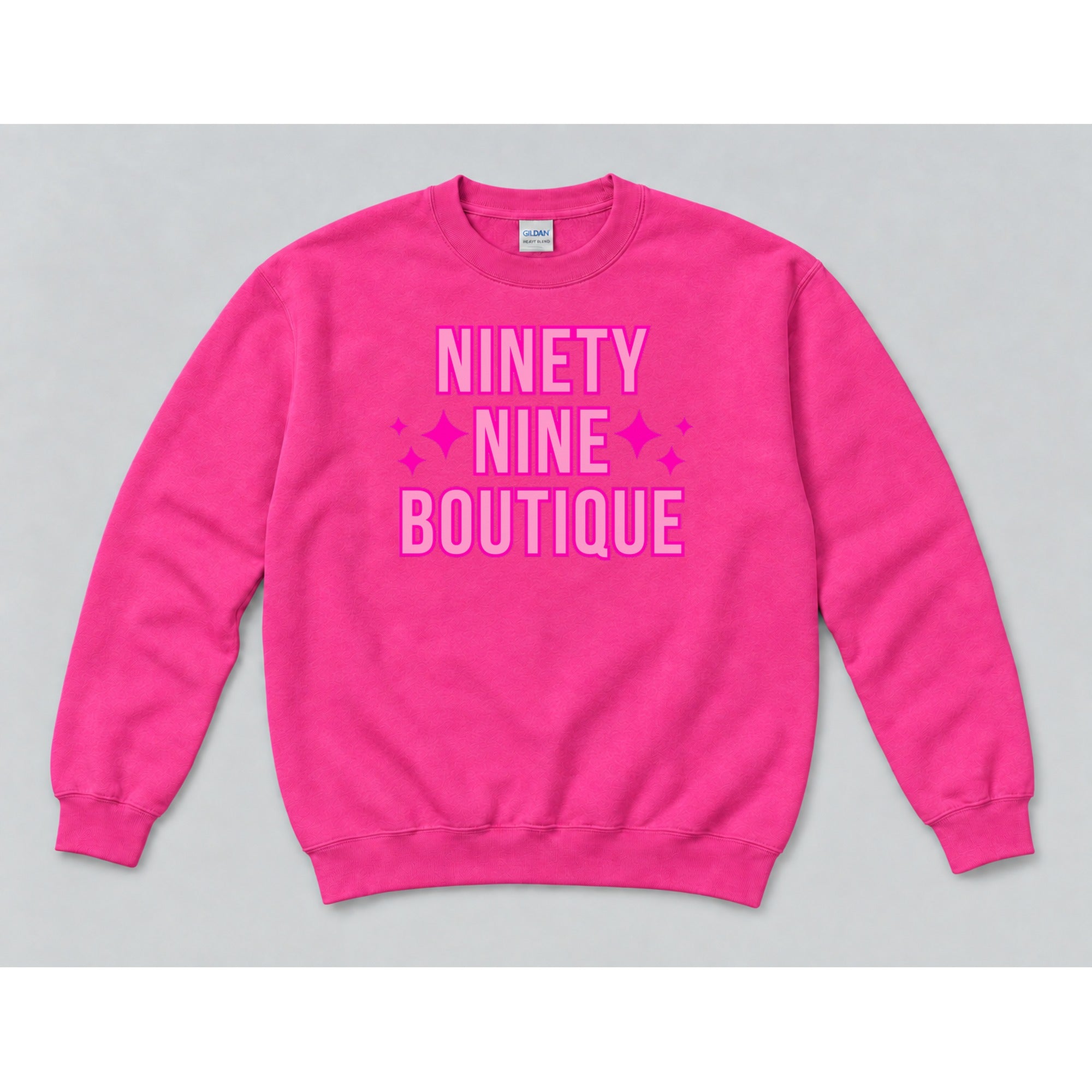 Crewneck Hot Pink mockup