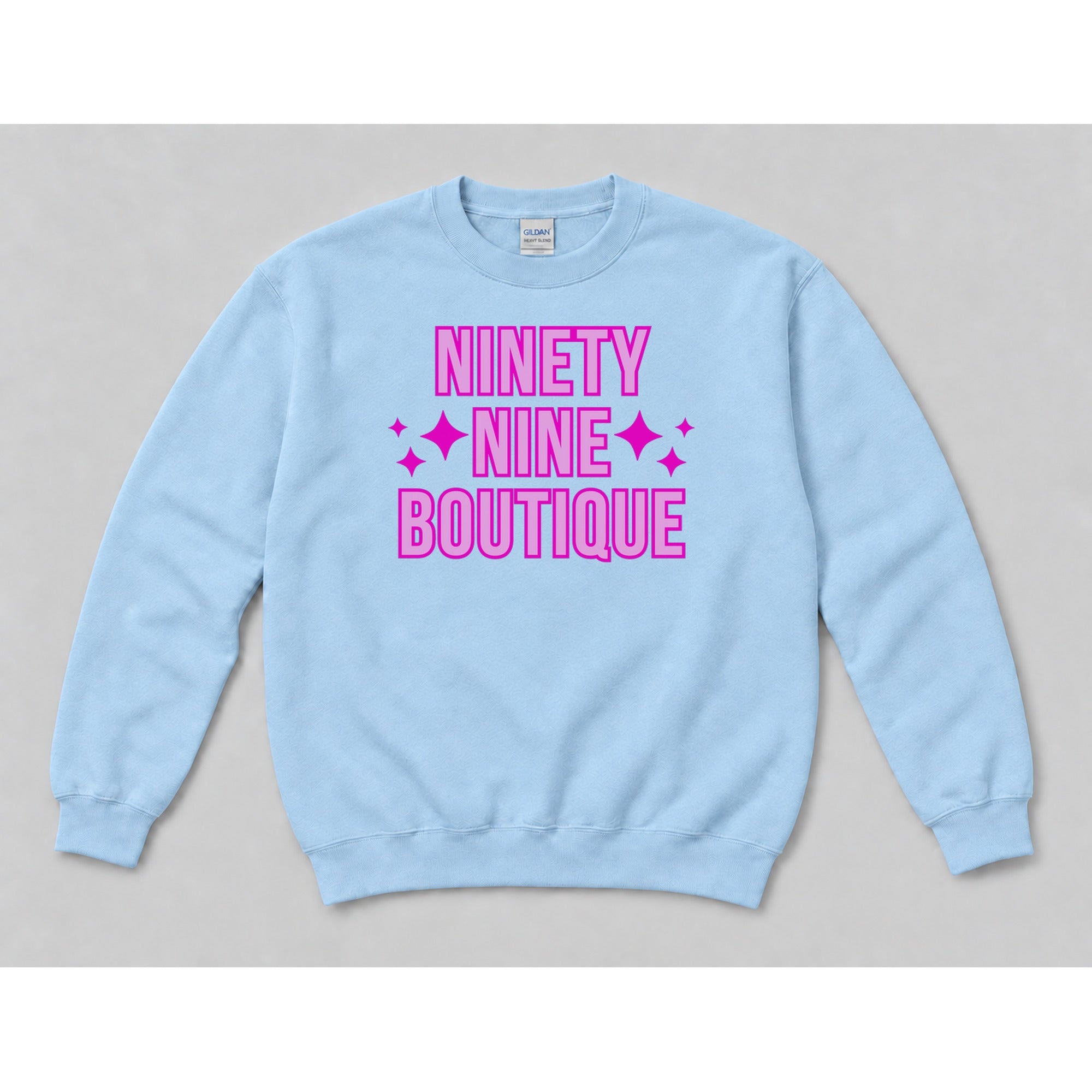 Crewneck Light Blue mockup