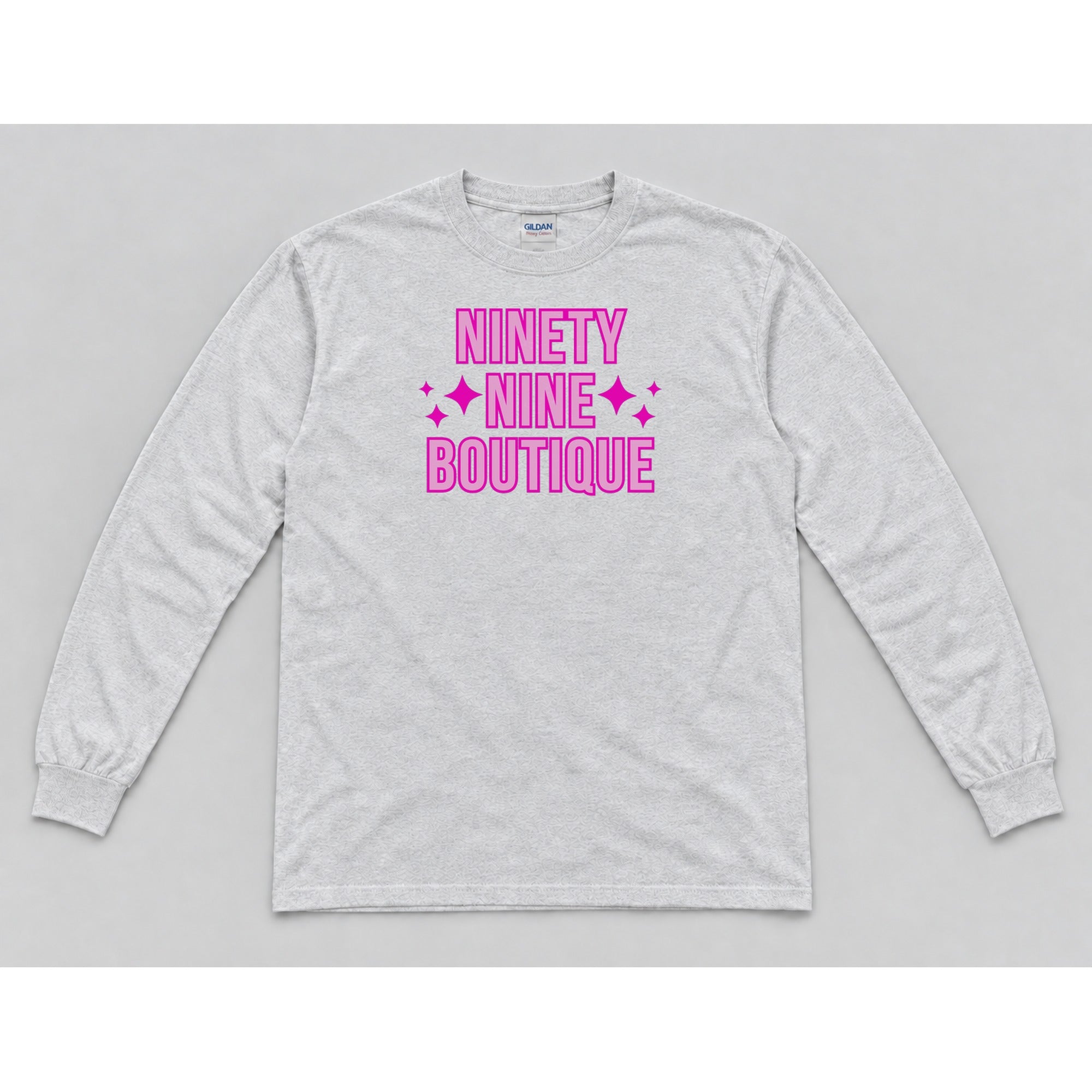 Long Sleeve Ash mockup