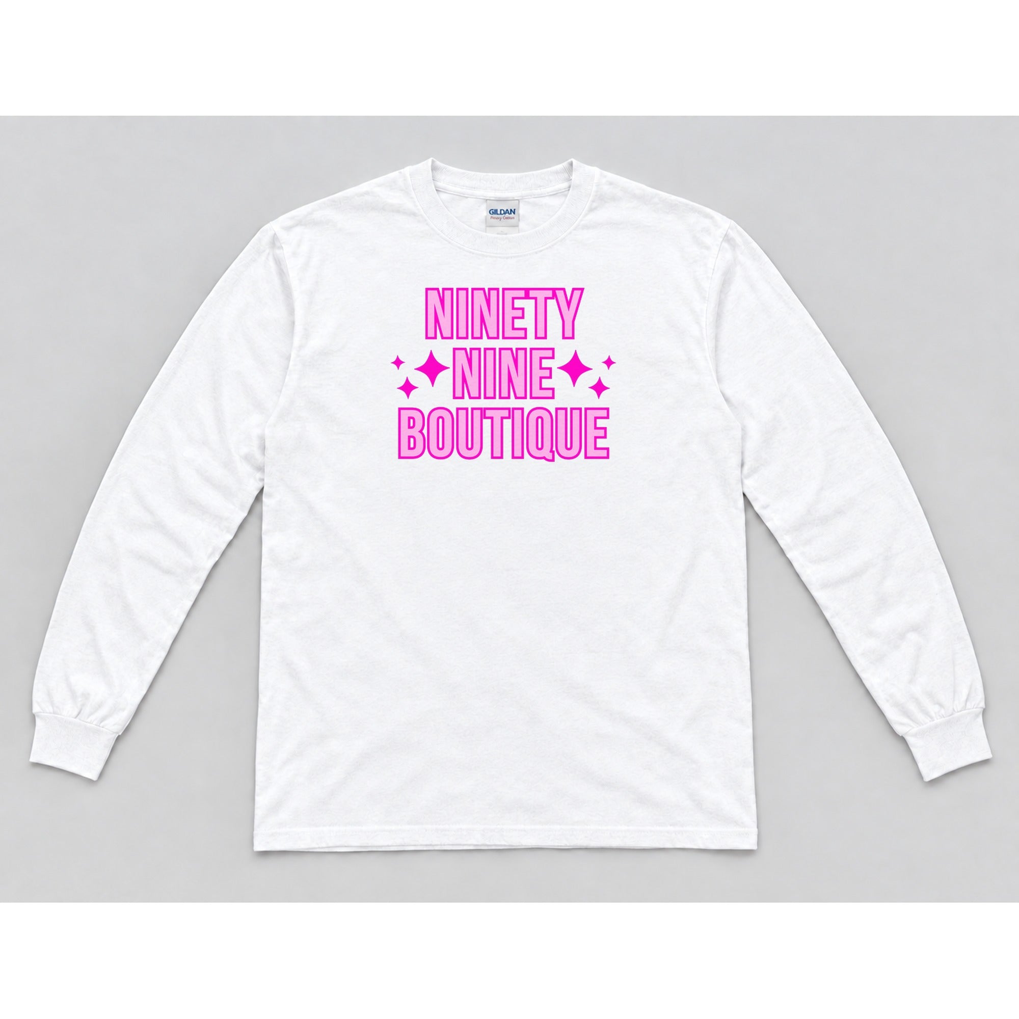 Long Sleeve White mockup